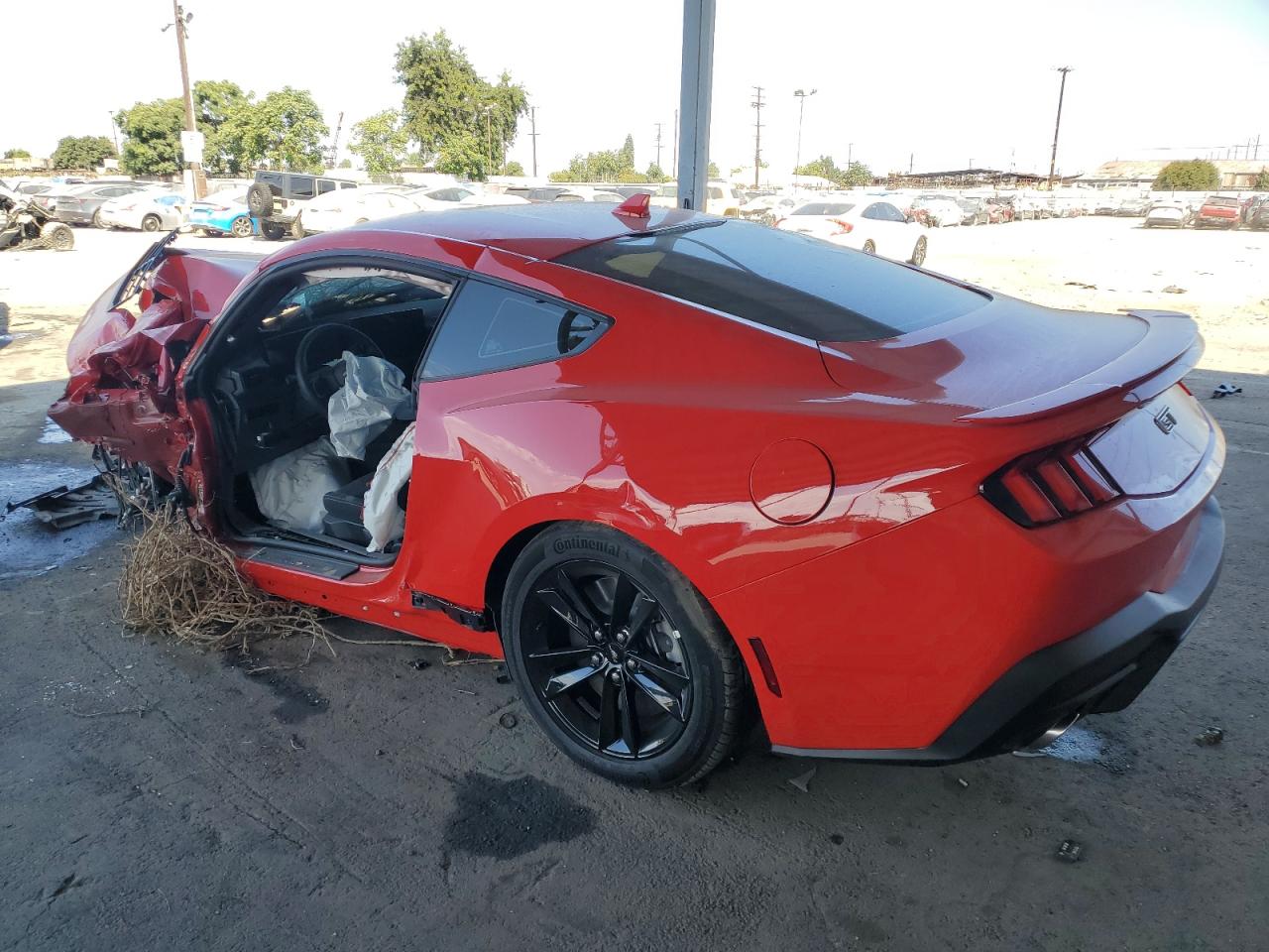 2025 Ford Mustang Gt Red vin: 1FA6P8CF6S5413444