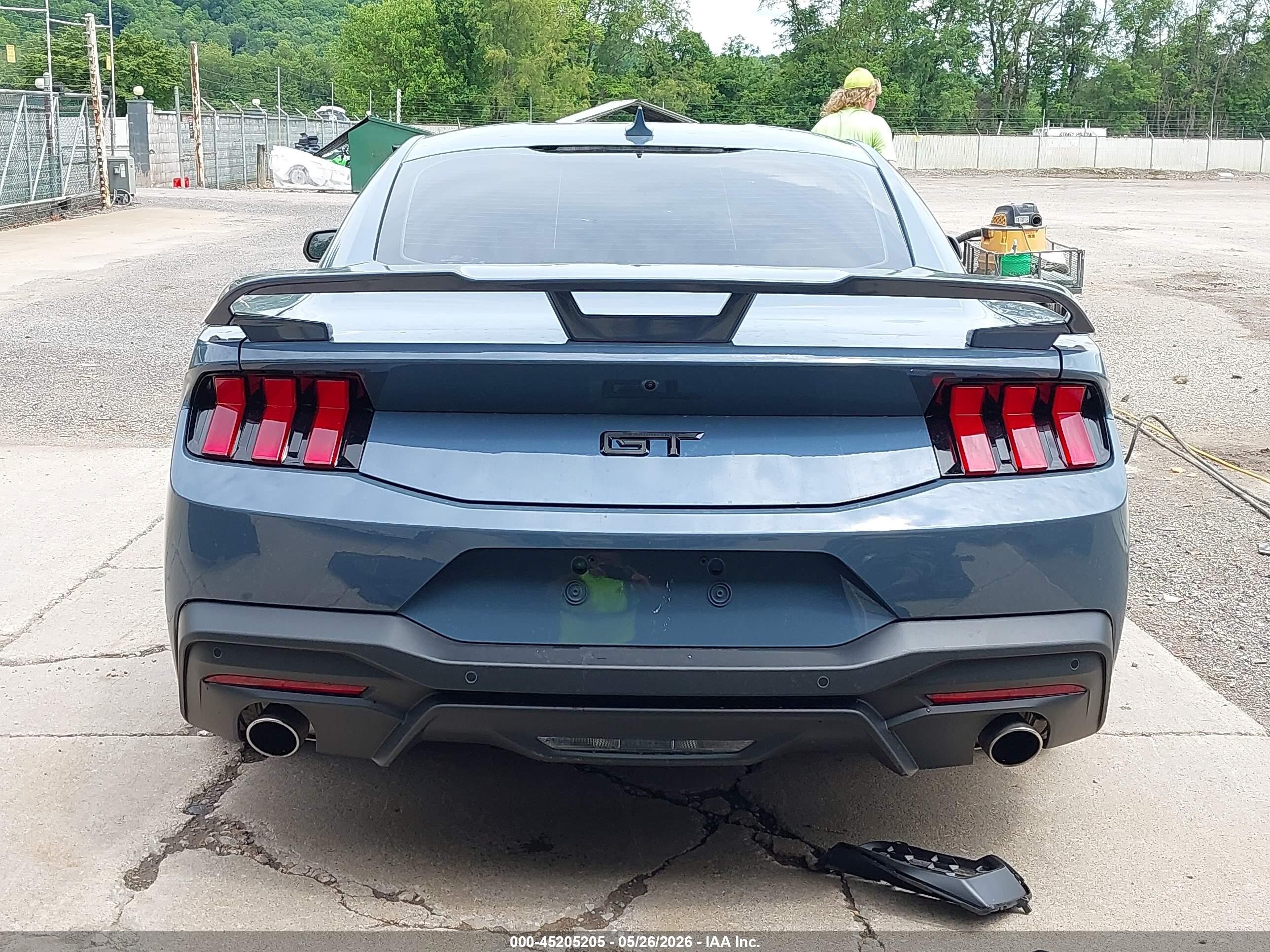 2026 Ford Mustang Gt Fastback Синий vin: 1FA6P8CF6T5404177