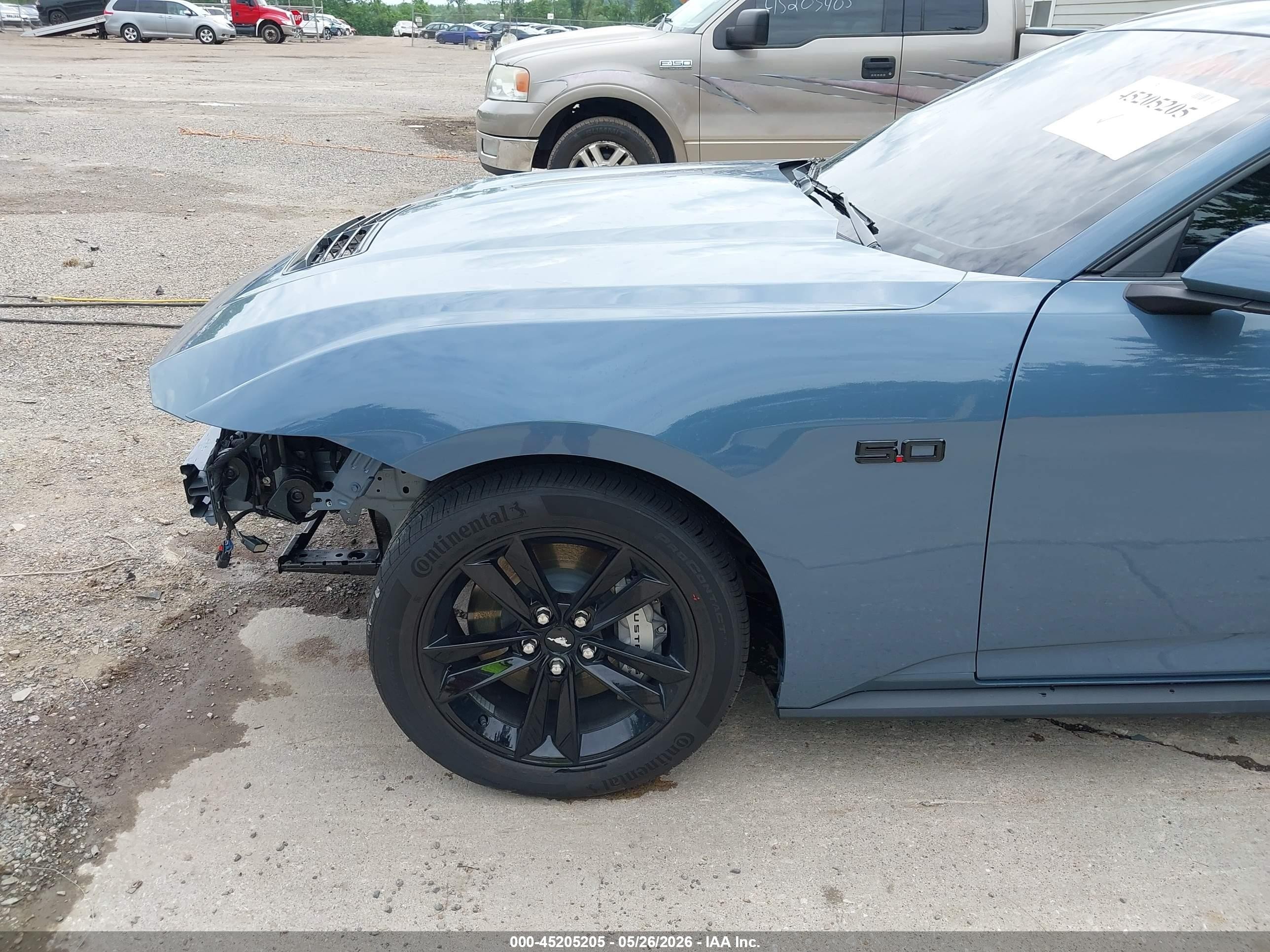 2026 Ford Mustang Gt Fastback Синий vin: 1FA6P8CF6T5404177
