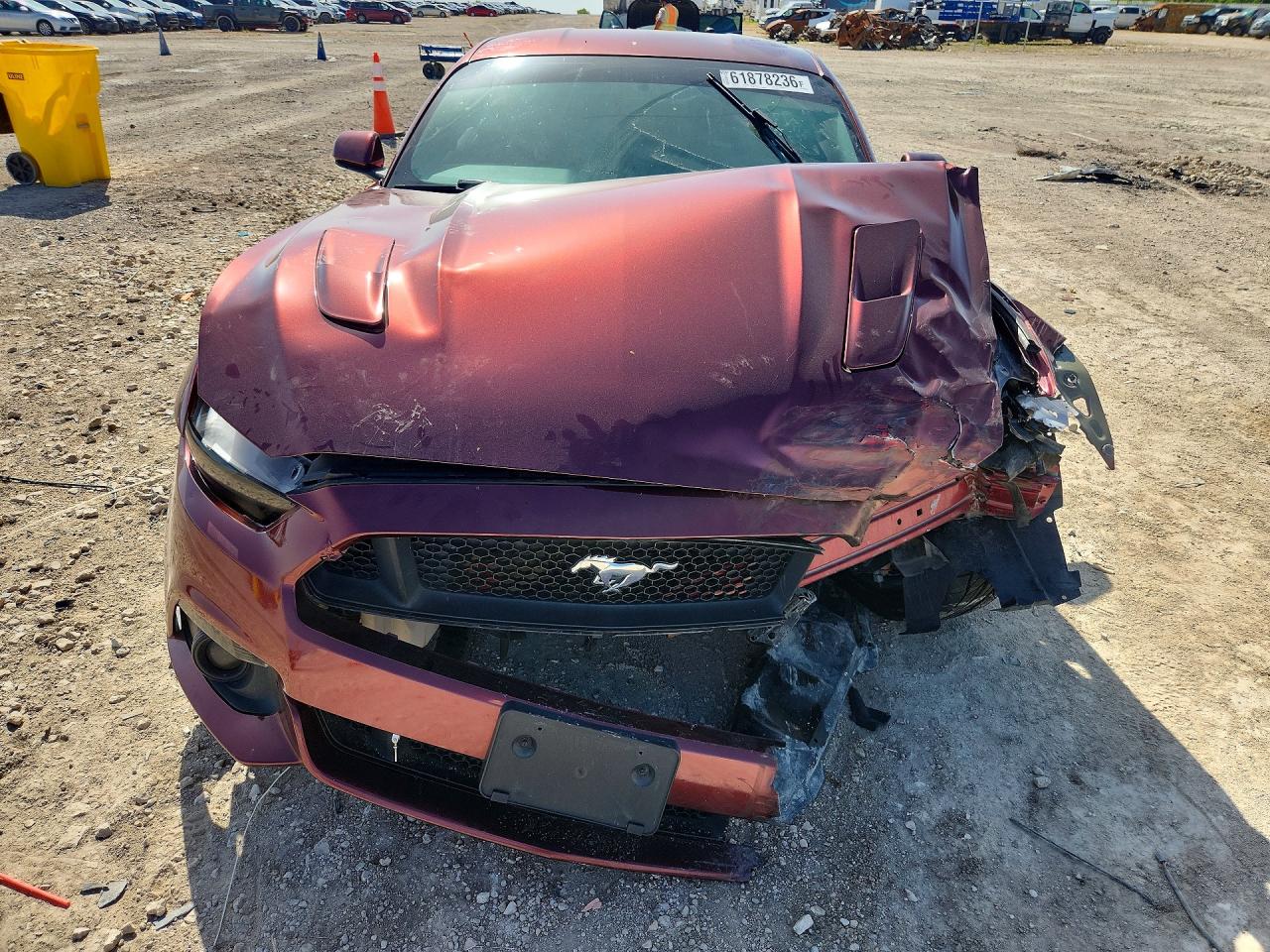 2015 Ford Mustang Gt Burgundy vin: 1FA6P8CF7F5305971