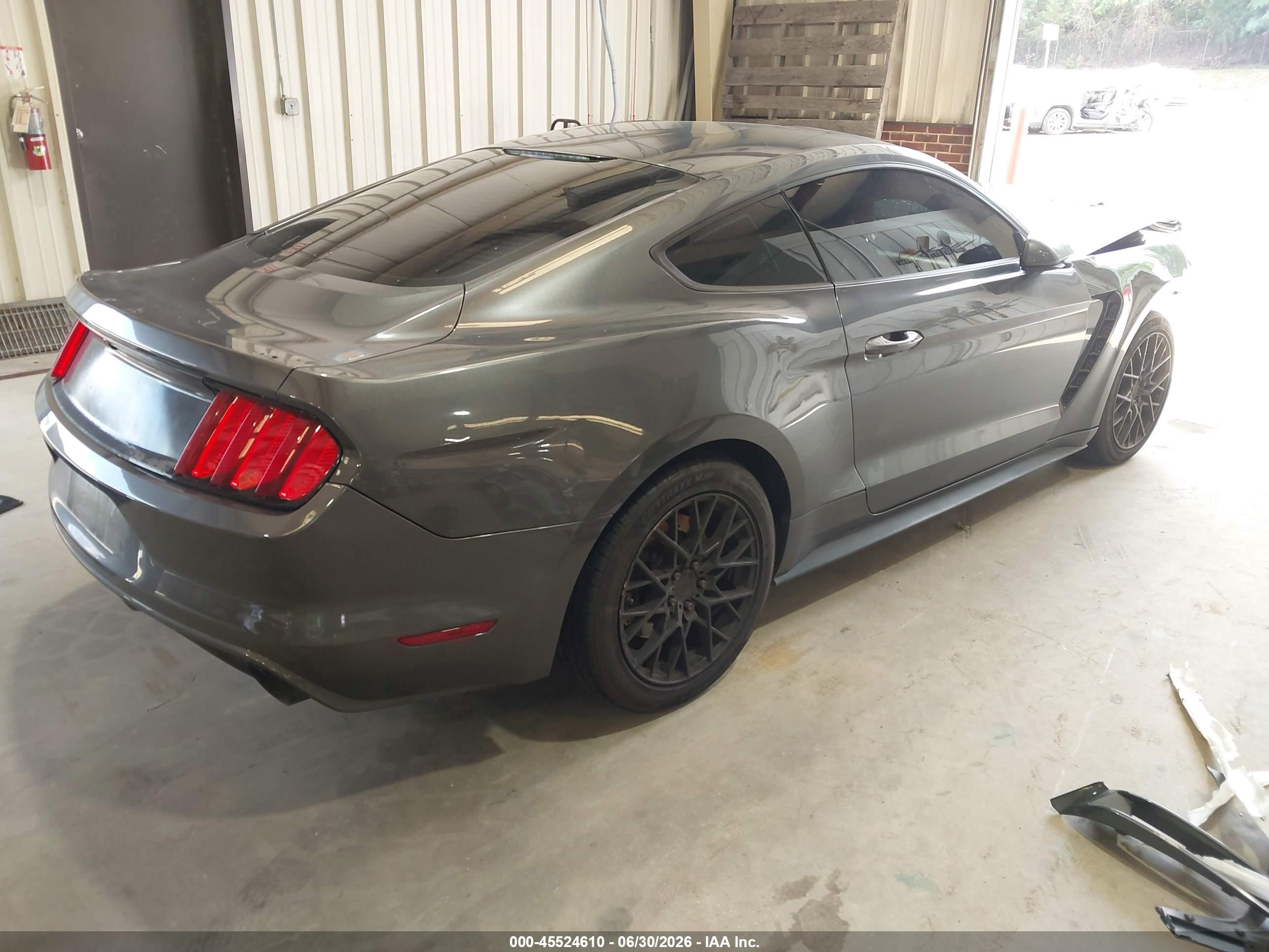 2015 Ford Mustang Gt/gt Premium Gray vin: 1FA6P8CF7F5367712