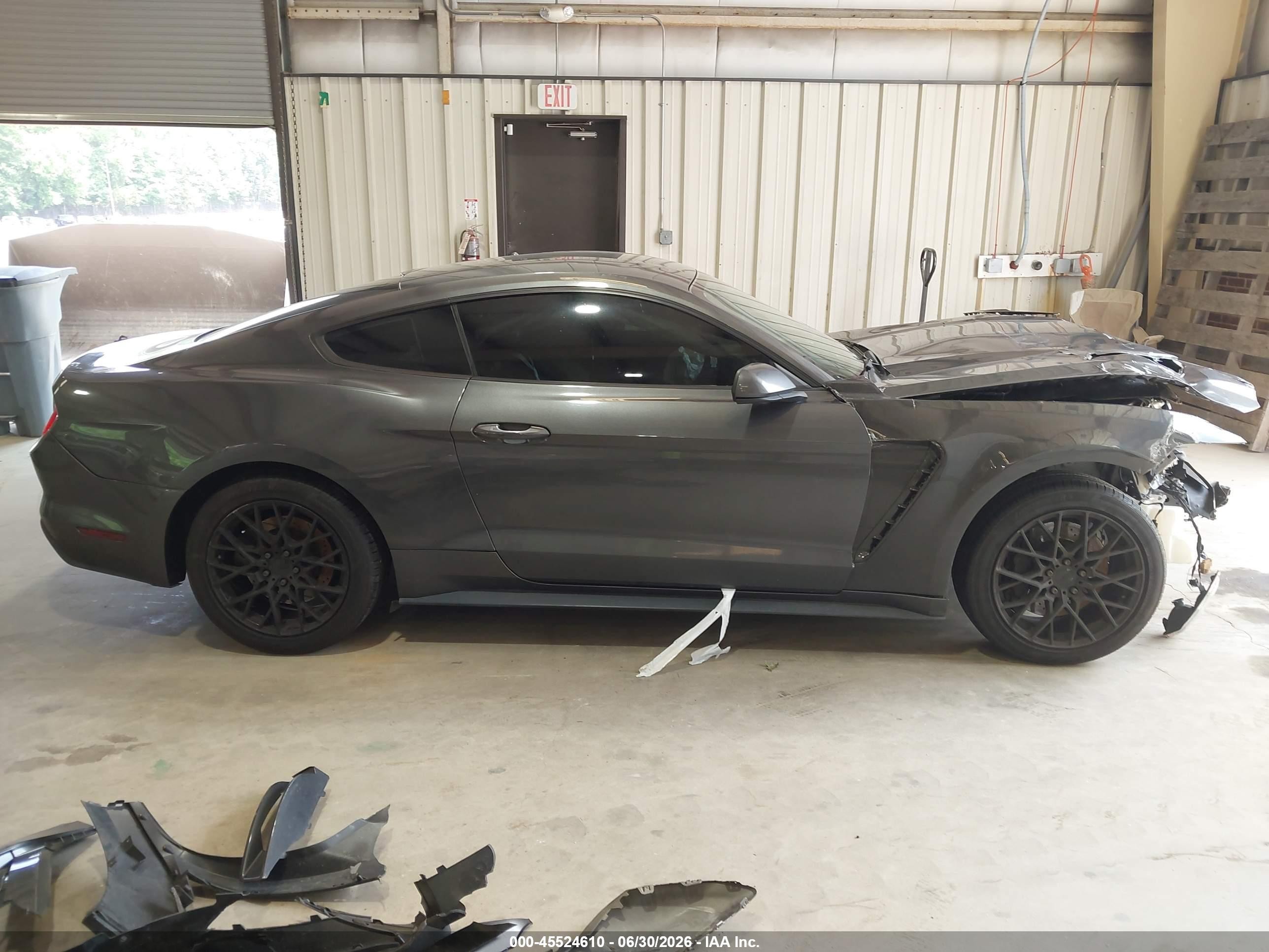 2015 Ford Mustang Gt/gt Premium Gray vin: 1FA6P8CF7F5367712