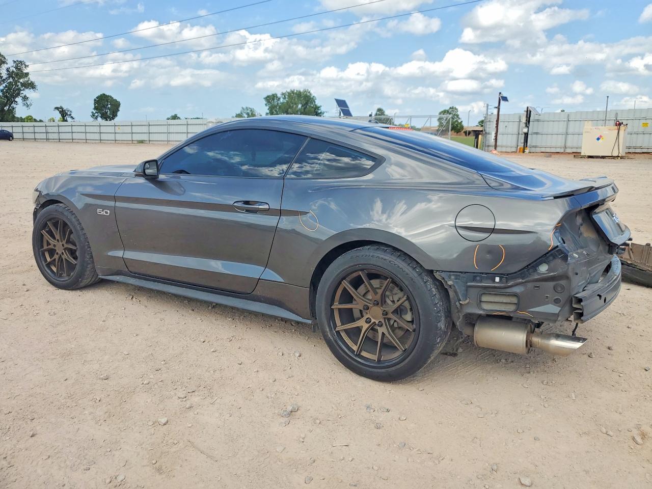 2015 Ford Mustang Gt Gray vin: 1FA6P8CF7F5378399
