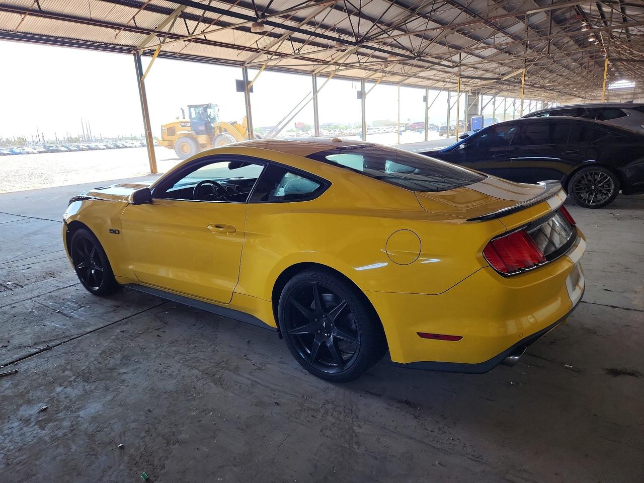 2015 Ford Mustang Gt Yellow vin: 1FA6P8CF7F5404743