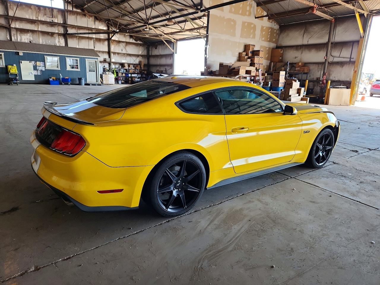 2015 Ford Mustang Gt Yellow vin: 1FA6P8CF7F5404743