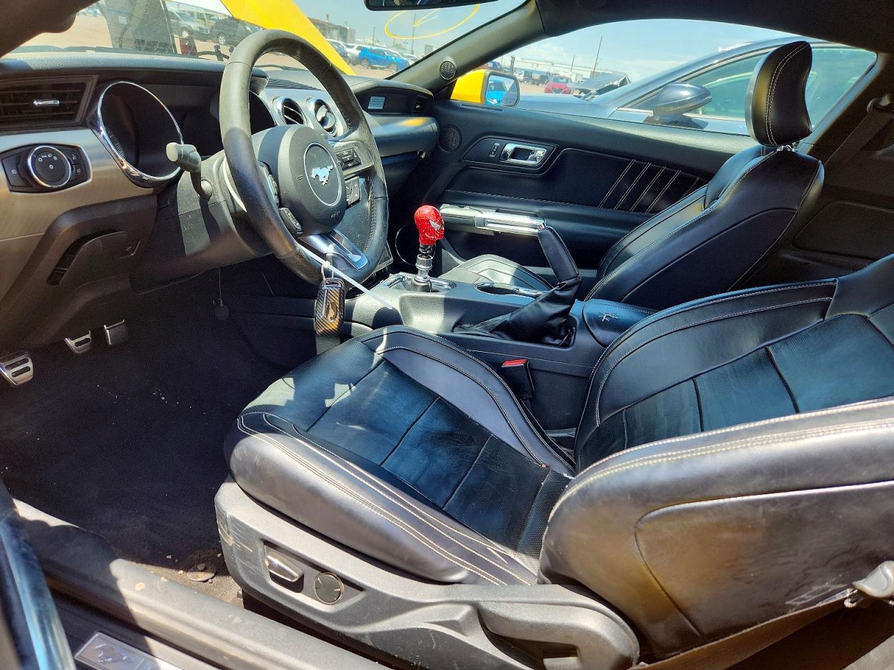2015 Ford Mustang Gt Yellow vin: 1FA6P8CF7F5404743