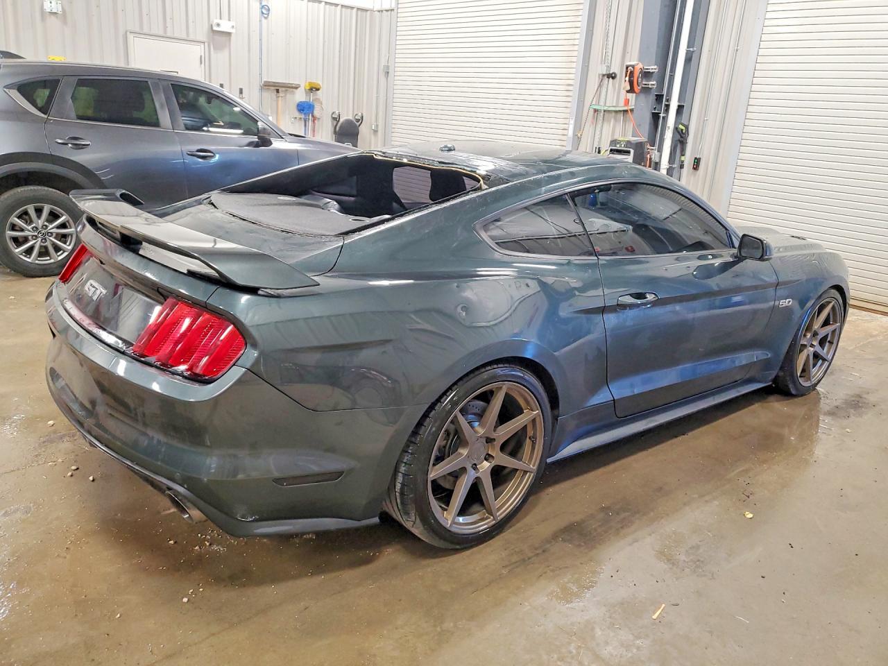 2015 Ford Mustang Gt Charcoal vin: 1FA6P8CF7F5407187