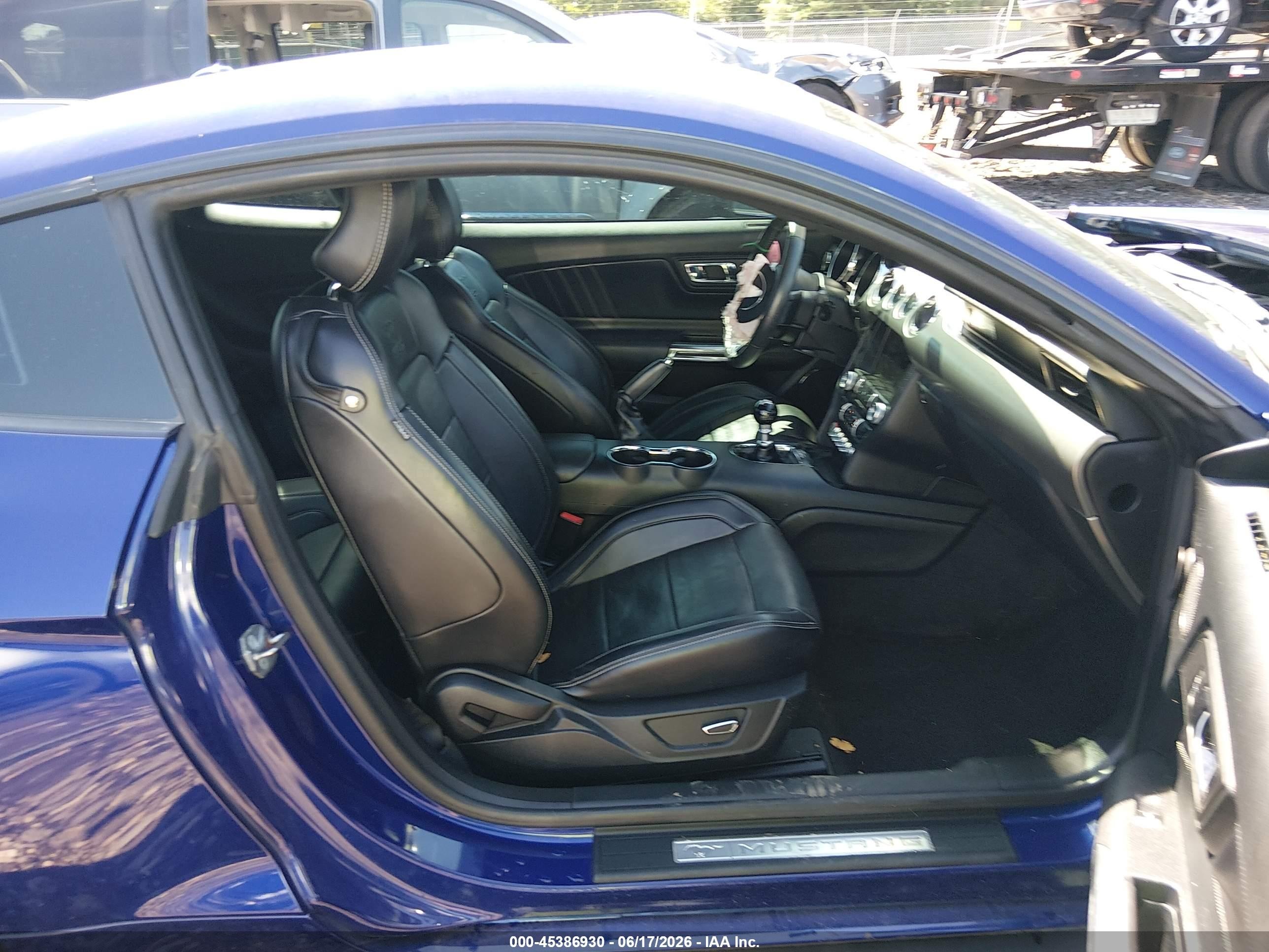 2015 Ford Mustang Gt Premium Blue vin: 1FA6P8CF7F5424331