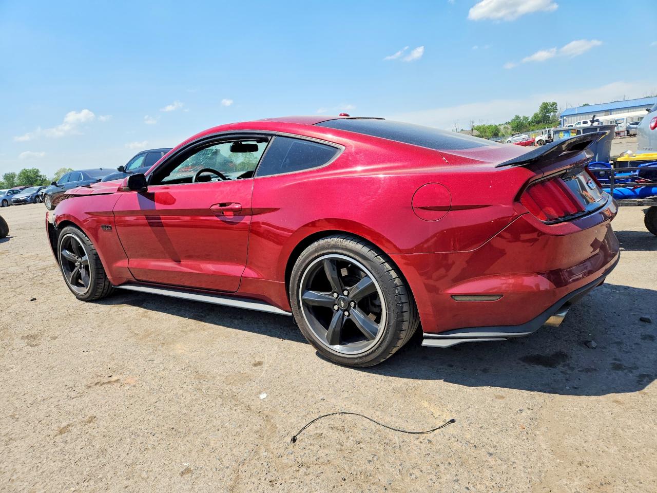 2016 Ford Mustang Gt Red vin: 1FA6P8CF7G5202972