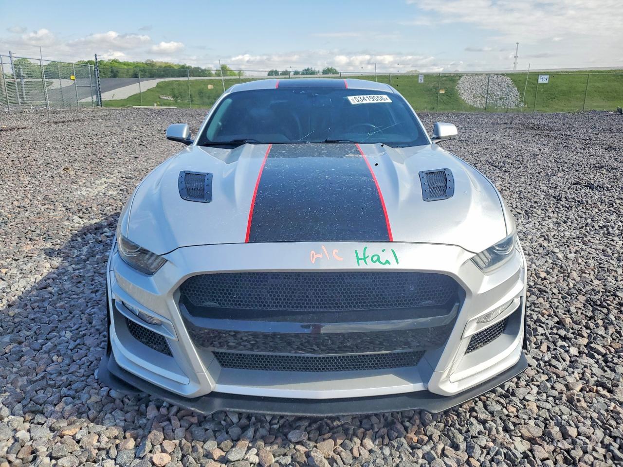 2016 Ford Mustang Gt Silver vin: 1FA6P8CF7G5267868