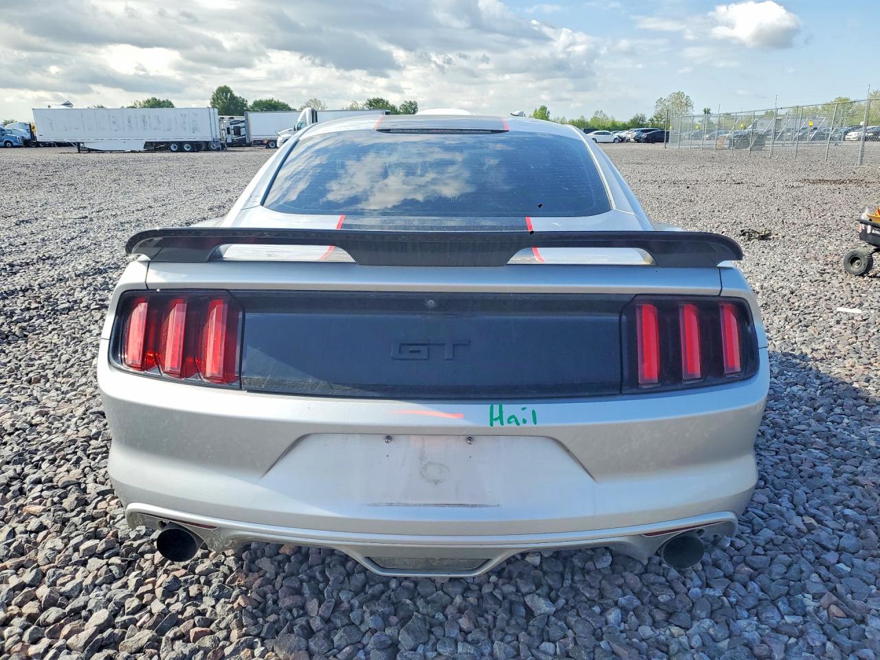 2016 Ford Mustang Gt Silver vin: 1FA6P8CF7G5267868