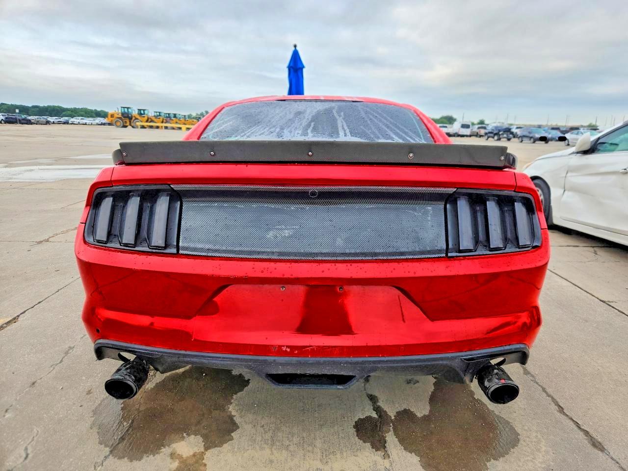 2017 Ford Mustang Gt Red vin: 1FA6P8CF7H5336365