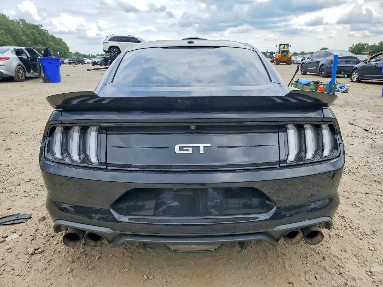 2018 Ford Mustang Gt Black vin: 1FA6P8CF7J5117217