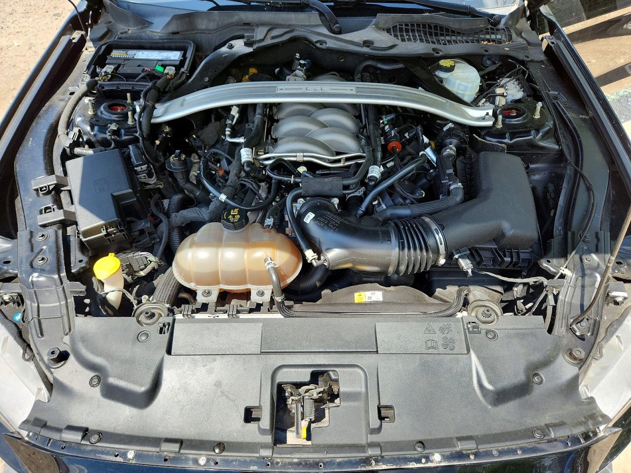2018 Ford Mustang Gt Черный vin: 1FA6P8CF7J5127830