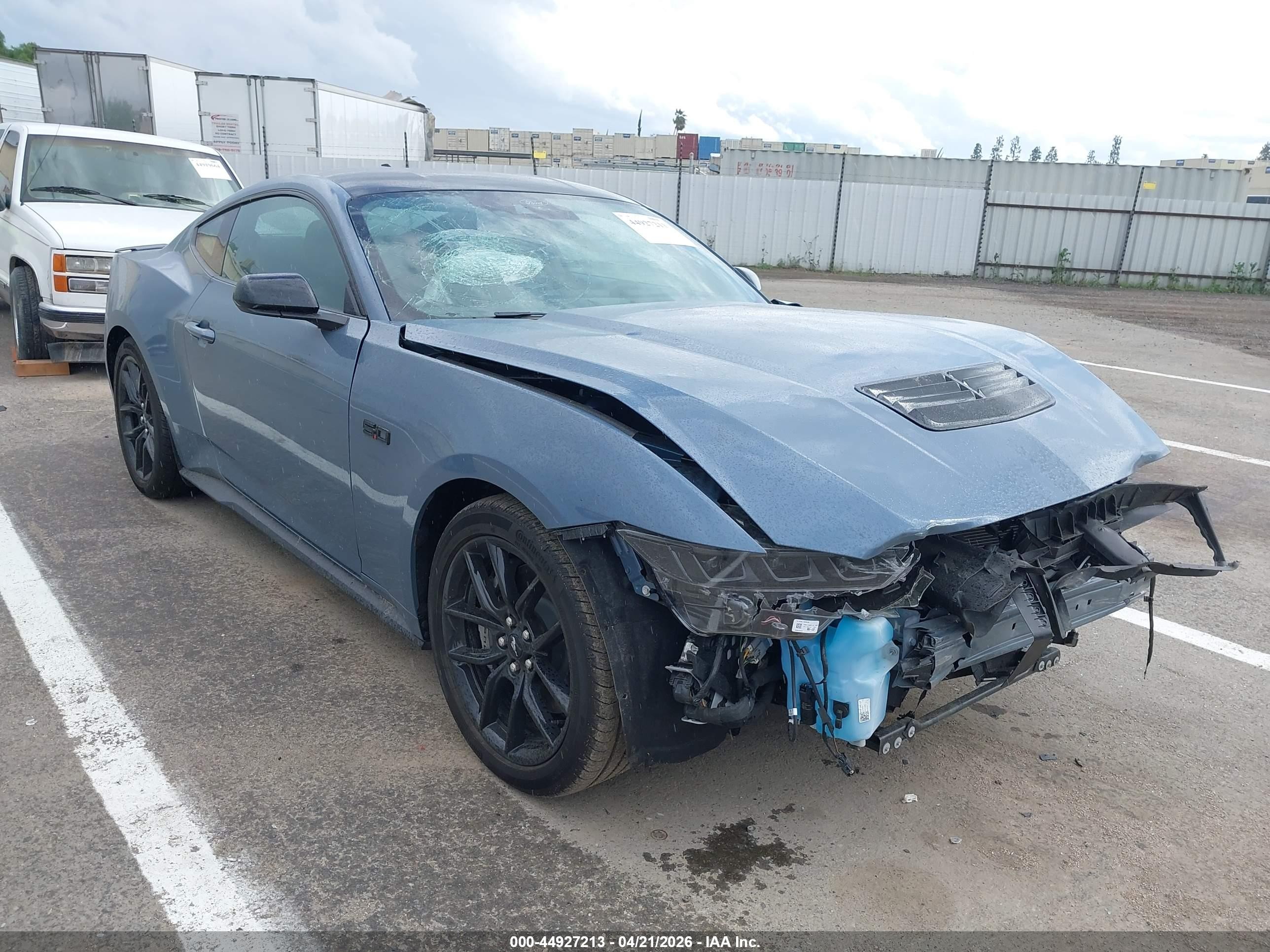 2026 Ford Mustang Gt Fastback Gray vin: 1FA6P8CF7T5400915