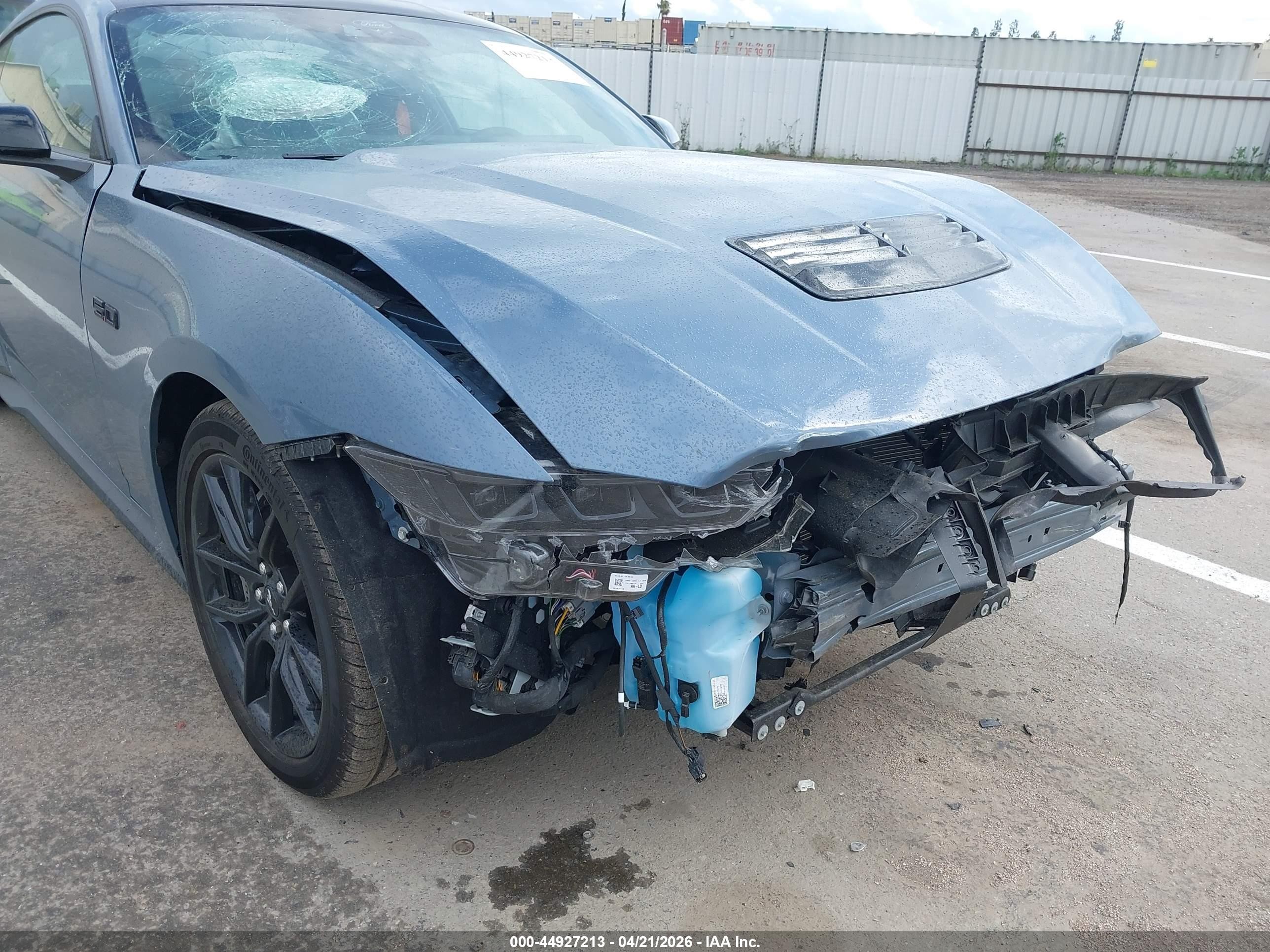 2026 Ford Mustang Gt Fastback Gray vin: 1FA6P8CF7T5400915
