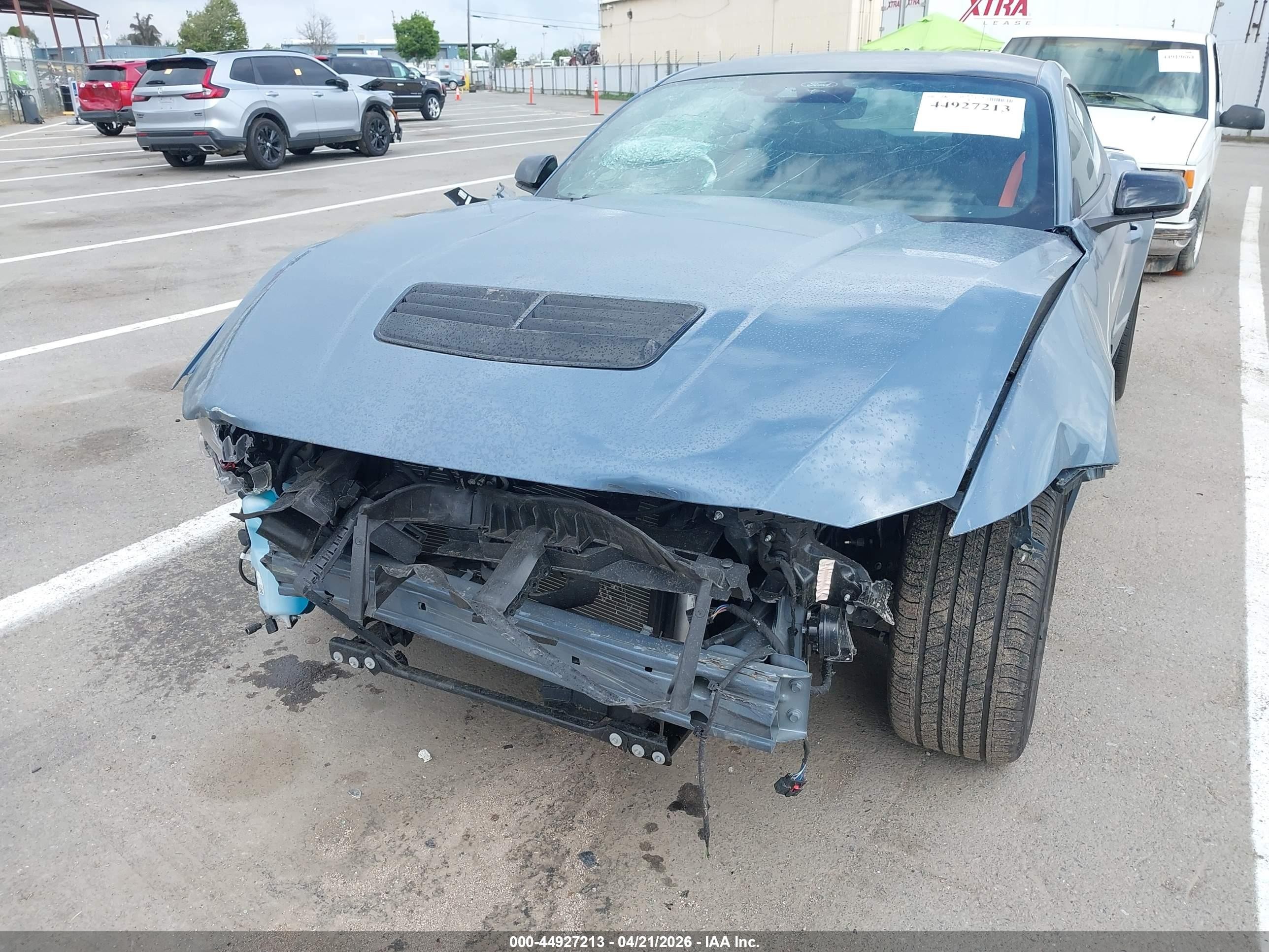 2026 Ford Mustang Gt Fastback Gray vin: 1FA6P8CF7T5400915
