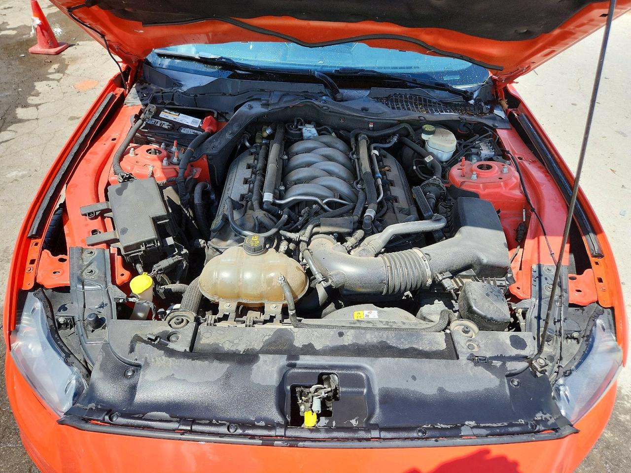 2015 Ford Mustang Gt Orange vin: 1FA6P8CF8F5313108