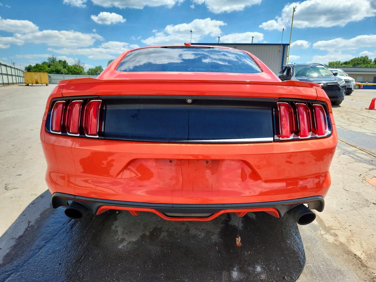 2015 Ford Mustang Gt Orange vin: 1FA6P8CF8F5313108