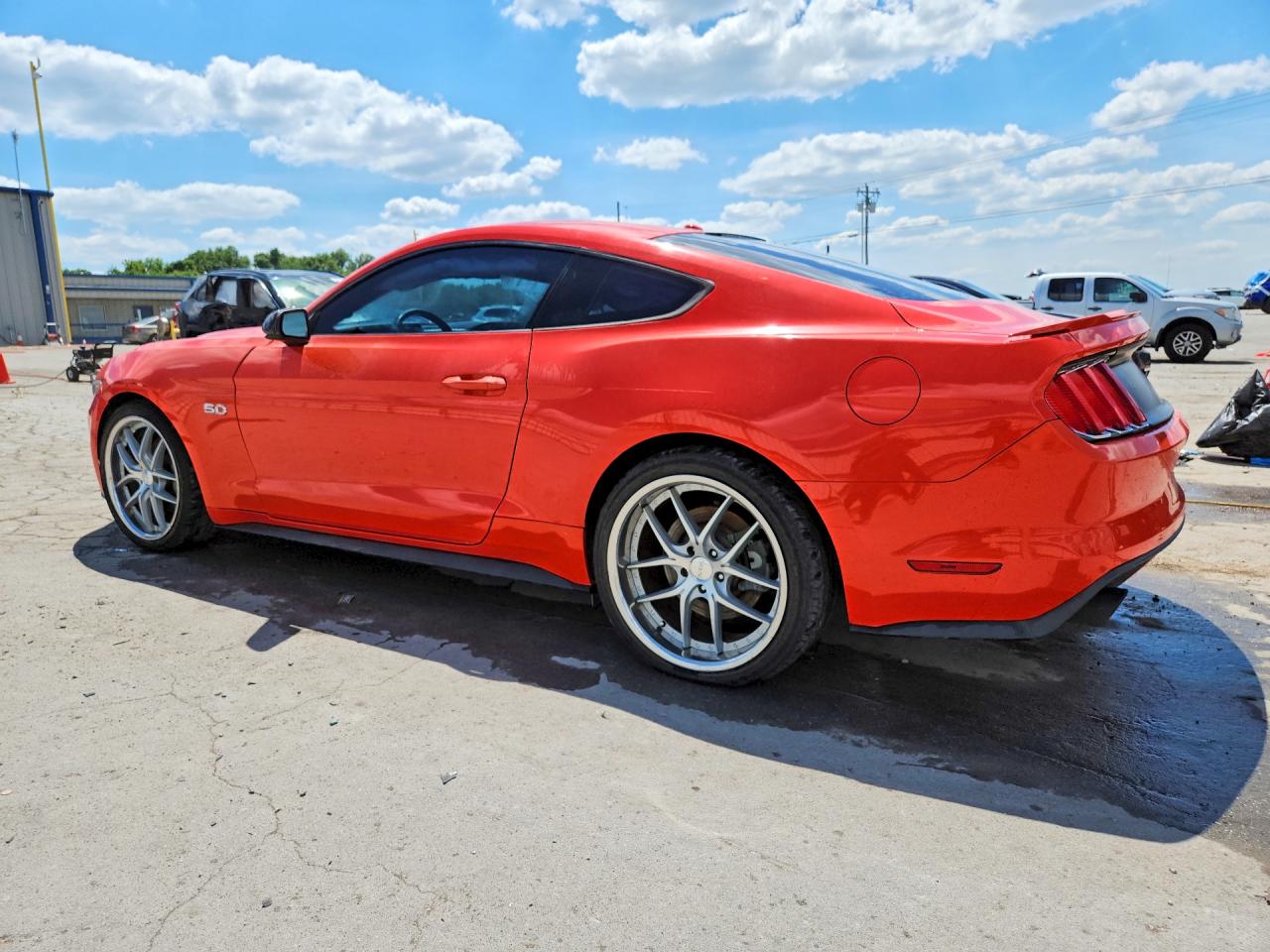 2015 Ford Mustang Gt Orange vin: 1FA6P8CF8F5313108
