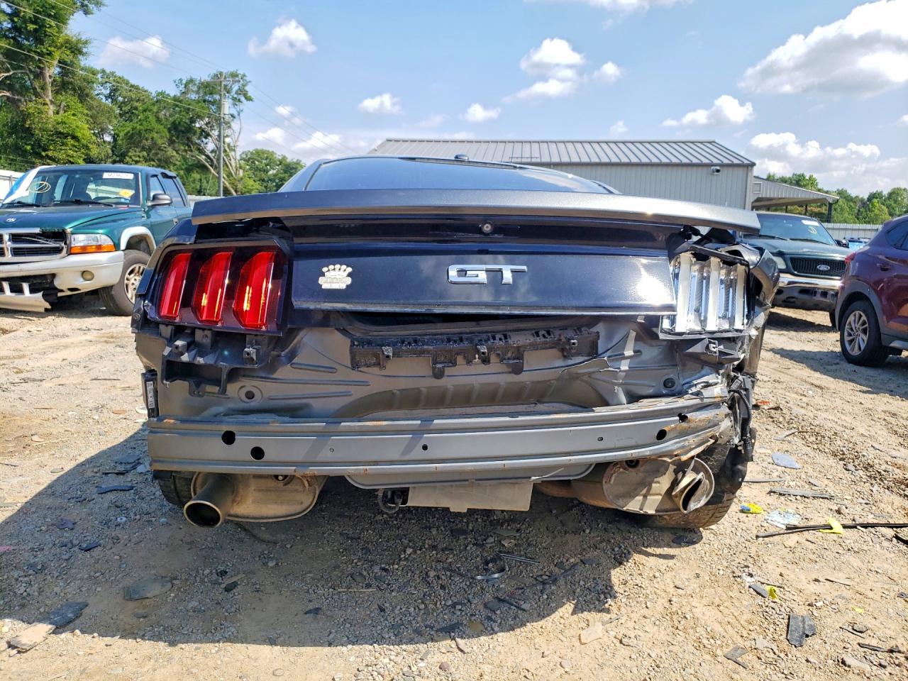 2015 Ford Mustang Gt Gray vin: 1FA6P8CF8F5322701
