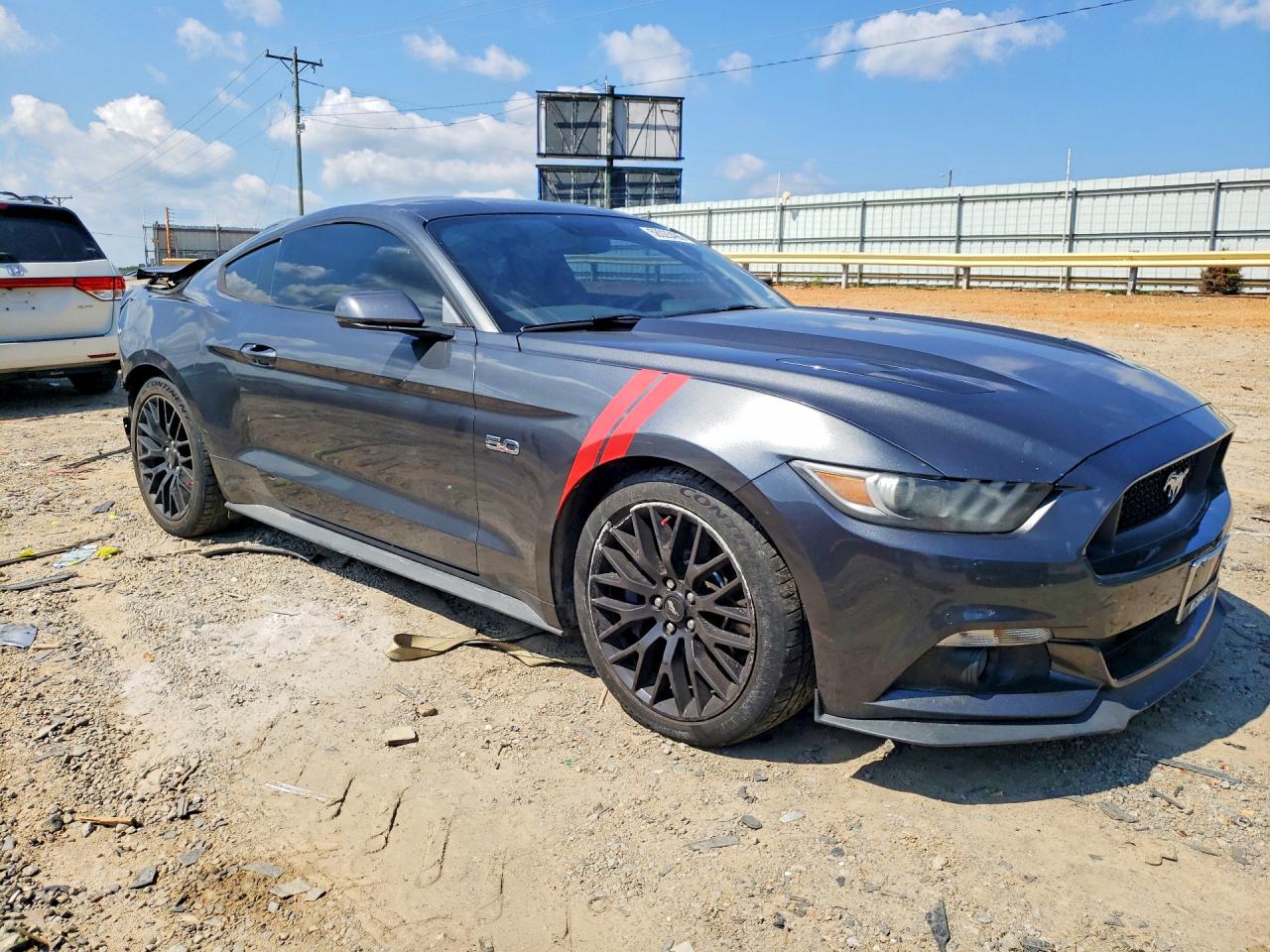 2015 Ford Mustang Gt Gray vin: 1FA6P8CF8F5322701