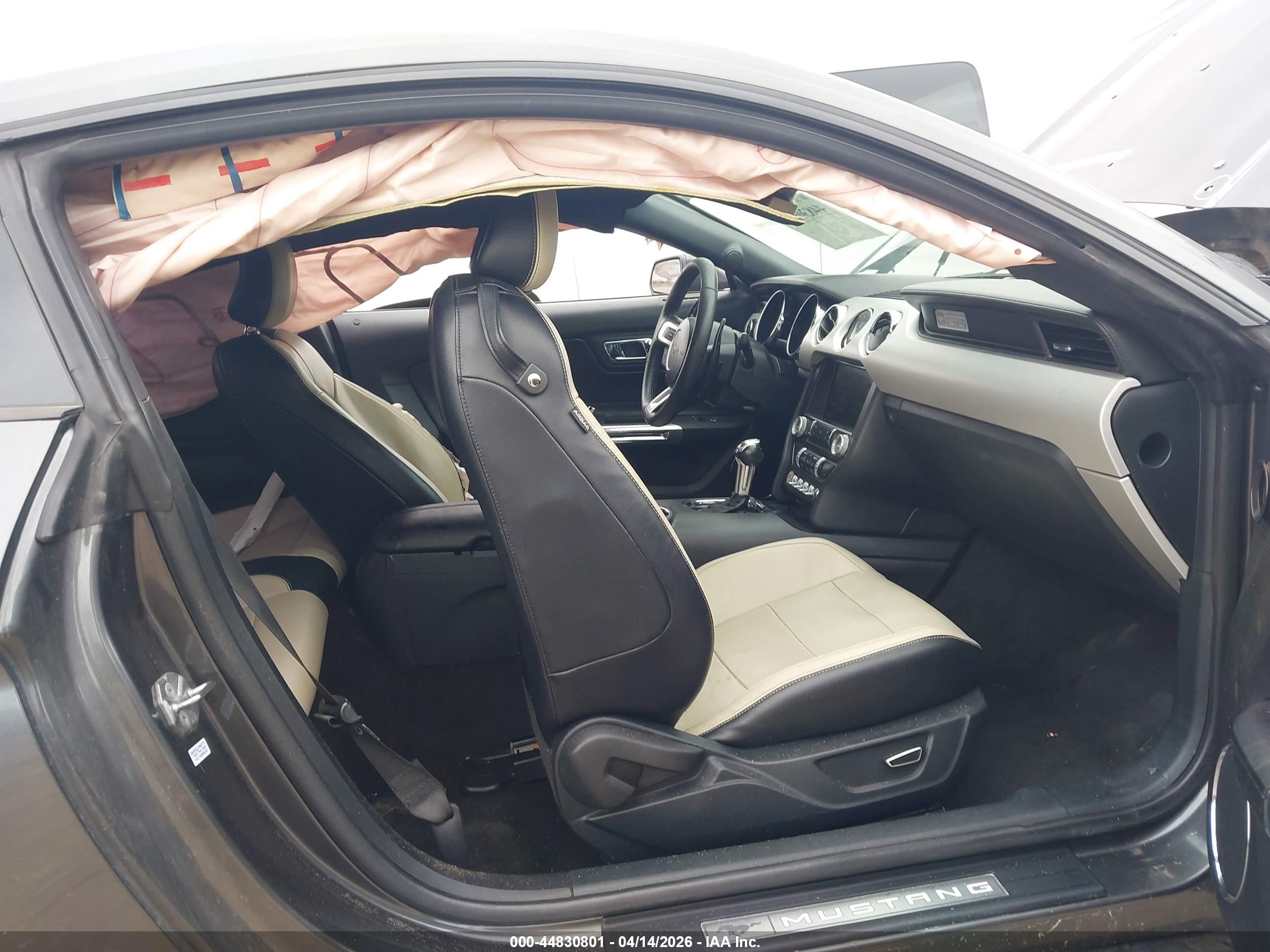 2015 Ford Mustang Gt Premium Серый vin: 1FA6P8CF8F5326554