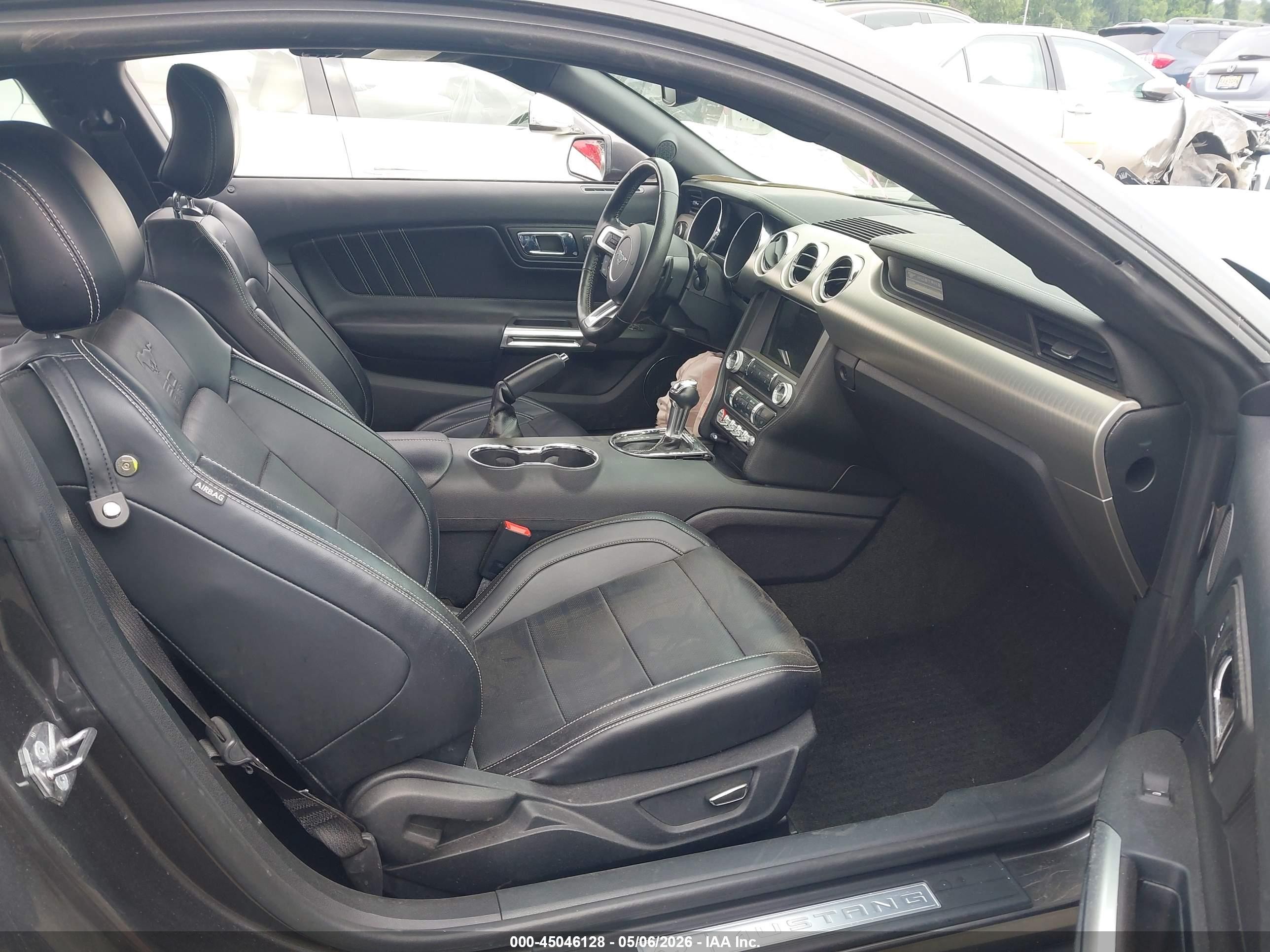 2015 Ford Mustang Gt Premium Gray vin: 1FA6P8CF8F5341023