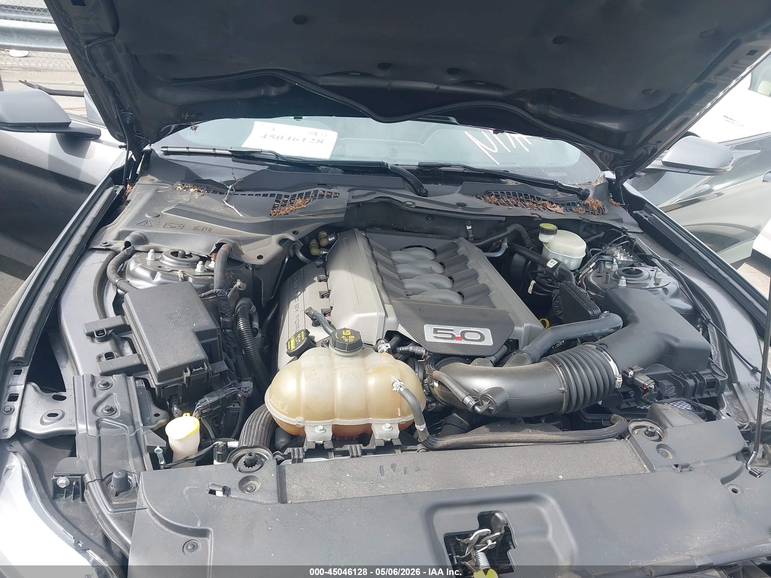 2015 Ford Mustang Gt Premium Gray vin: 1FA6P8CF8F5341023