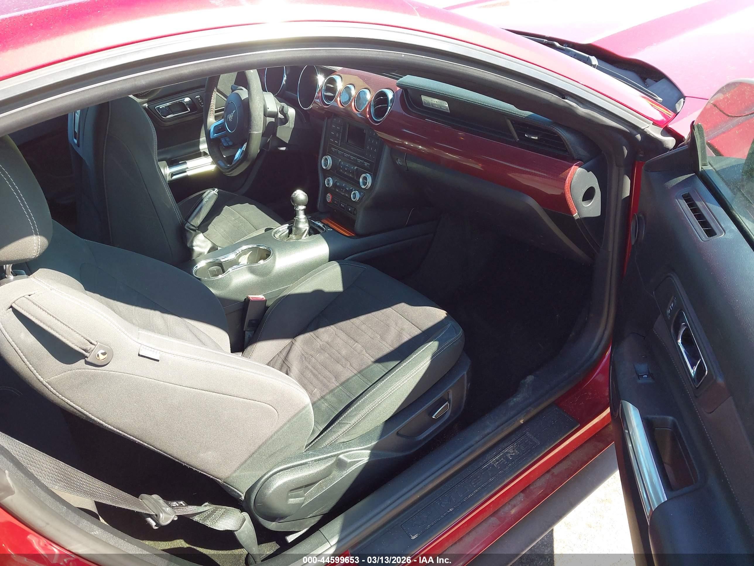 2015 Ford Mustang Gt Maroon vin: 1FA6P8CF8F5345394