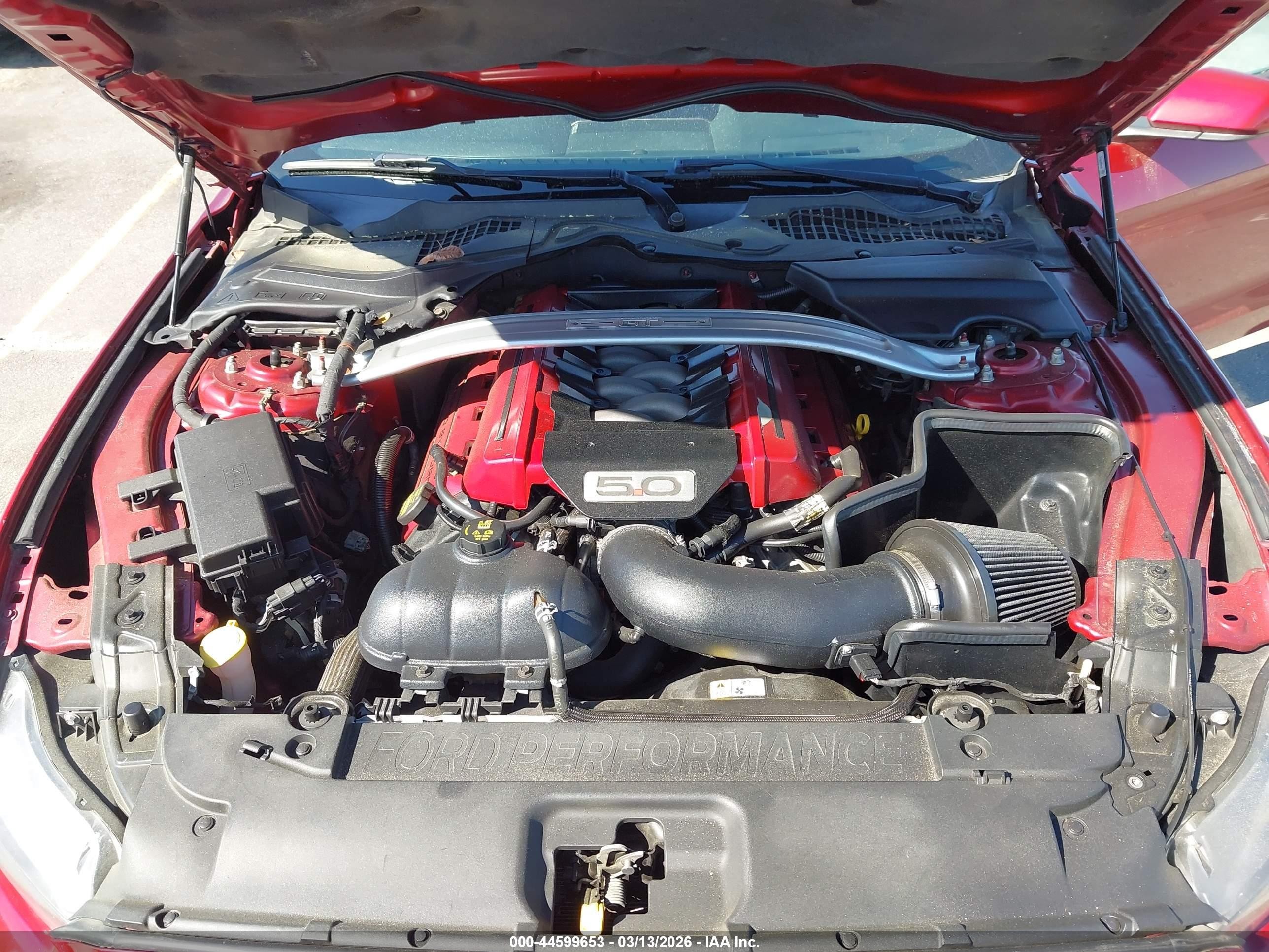2015 Ford Mustang Gt Maroon vin: 1FA6P8CF8F5345394