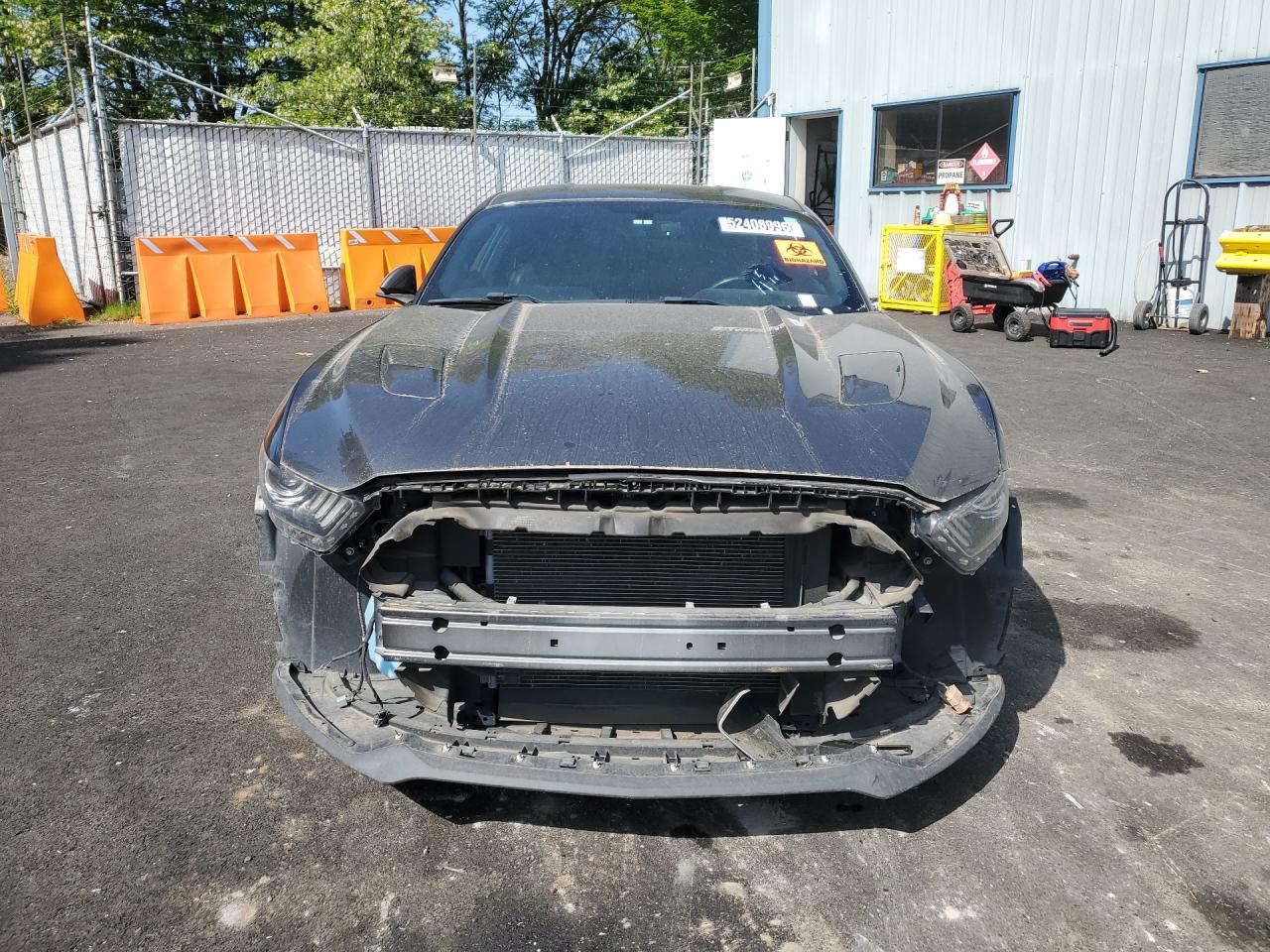 2015 Ford Mustang Gt Charcoal vin: 1FA6P8CF8F5363524 Damage: Grille, Missing, Replacement Required