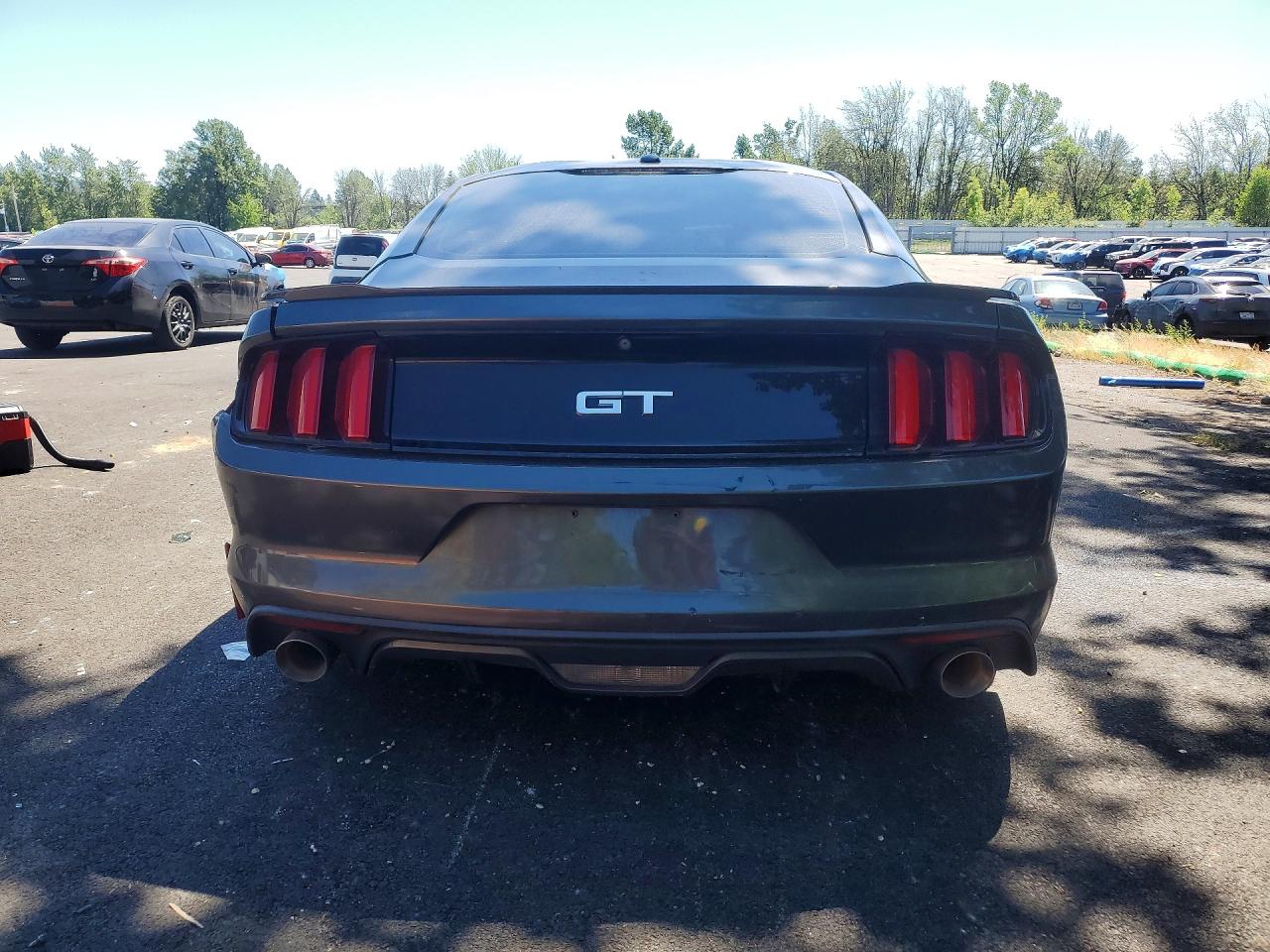 2015 Ford Mustang Gt Charcoal vin: 1FA6P8CF8F5363524