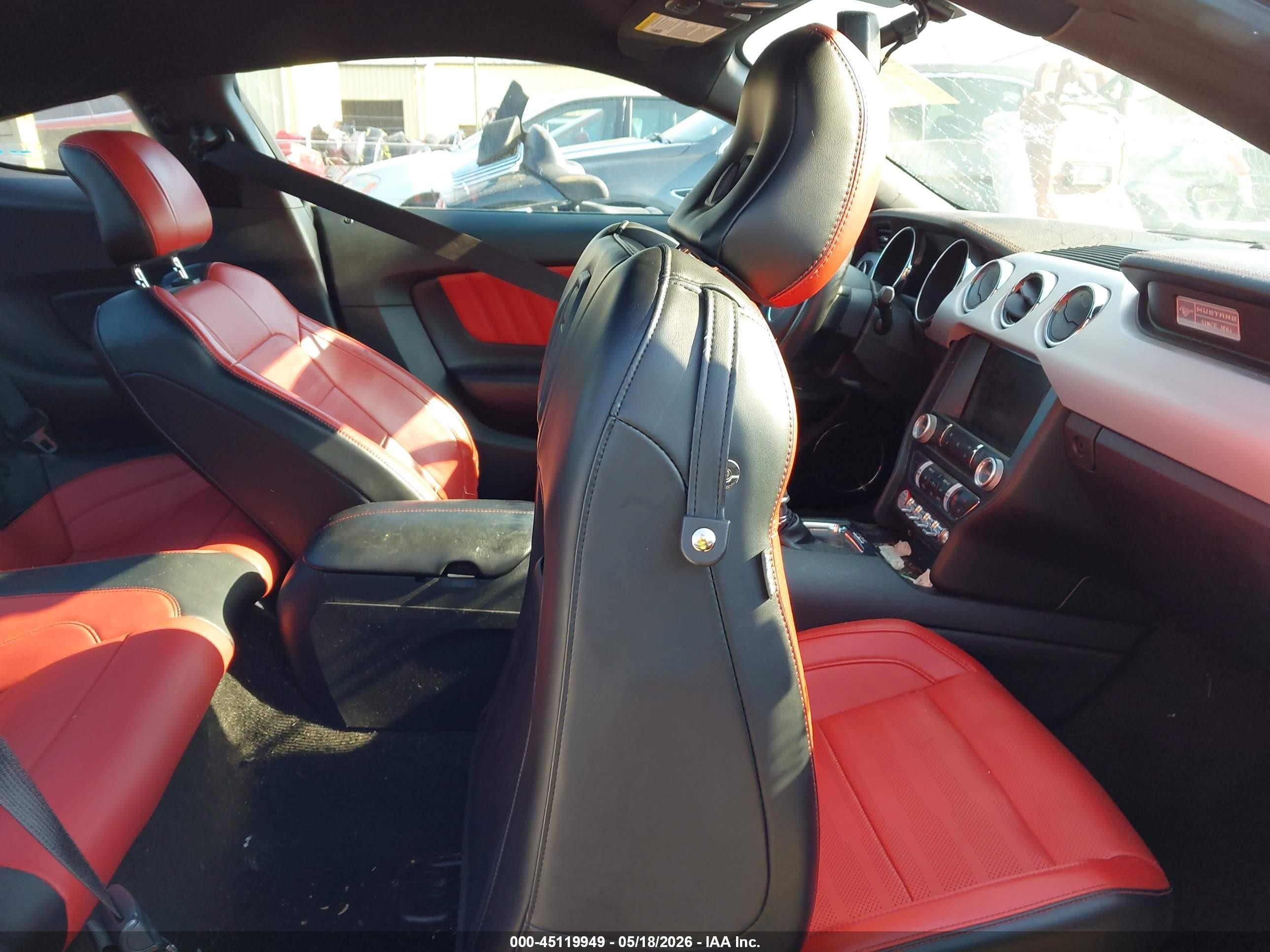 2015 Ford Mustang Gt Premium Silver vin: 1FA6P8CF8F5368335