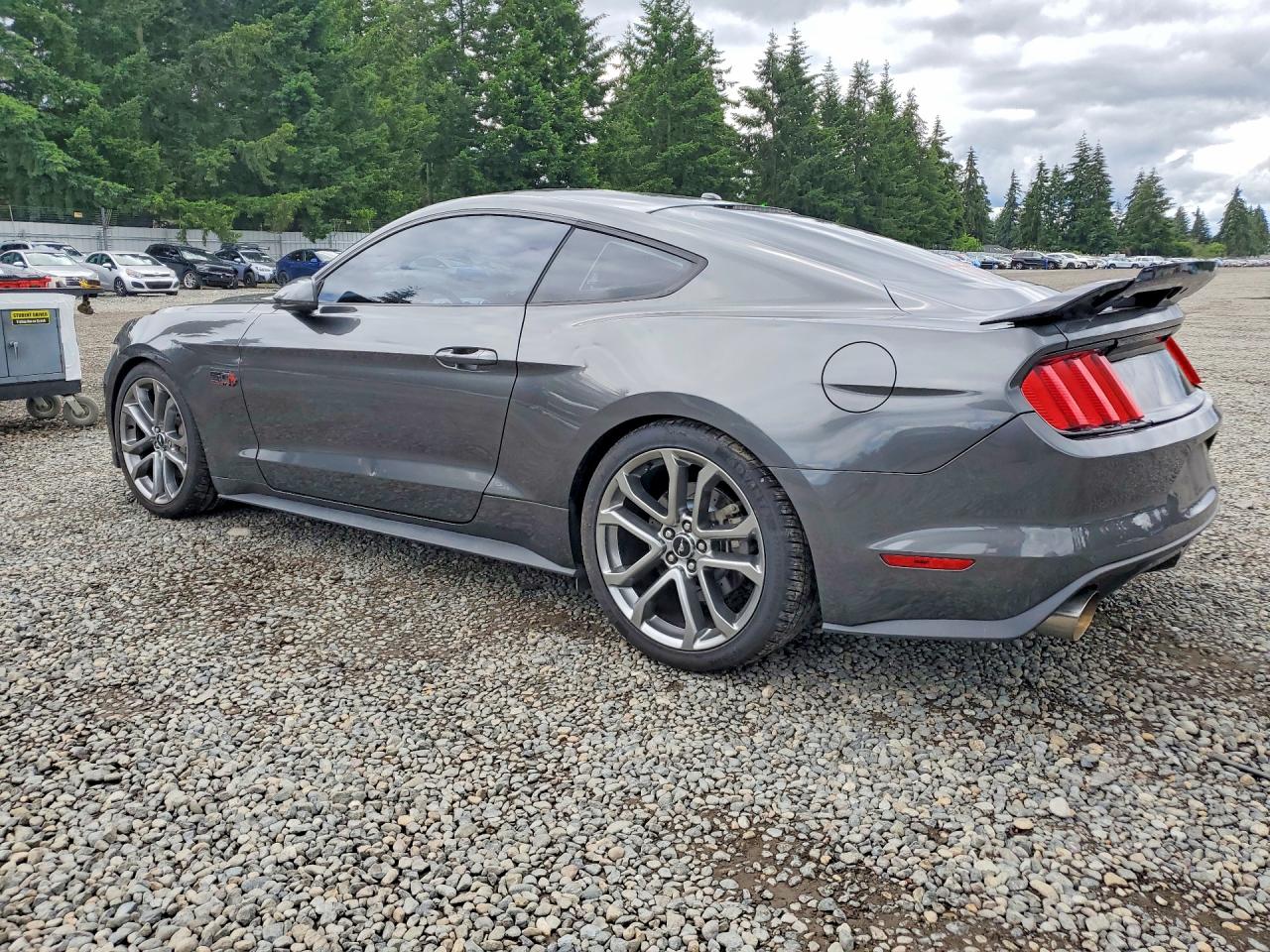2015 Ford Mustang Gt Gray vin: 1FA6P8CF8F5407411