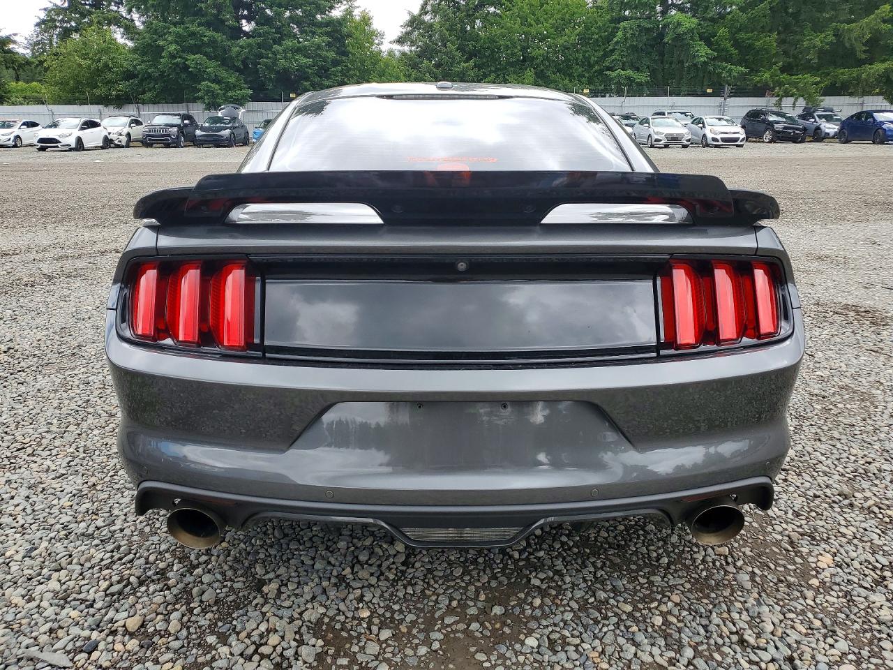 2015 Ford Mustang Gt Gray vin: 1FA6P8CF8F5407411