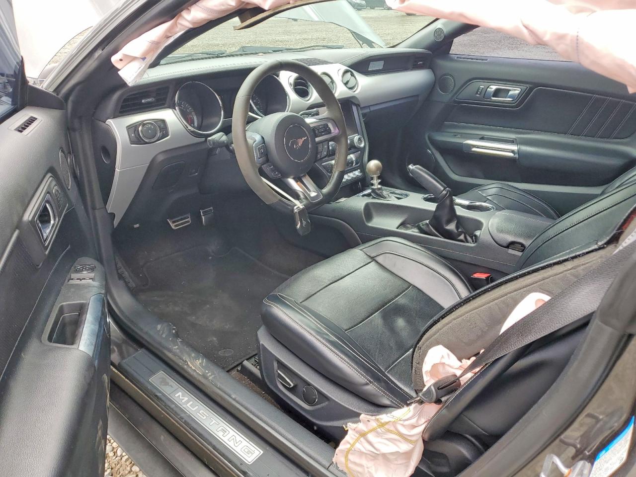 2015 Ford Mustang Gt Gray vin: 1FA6P8CF8F5407411