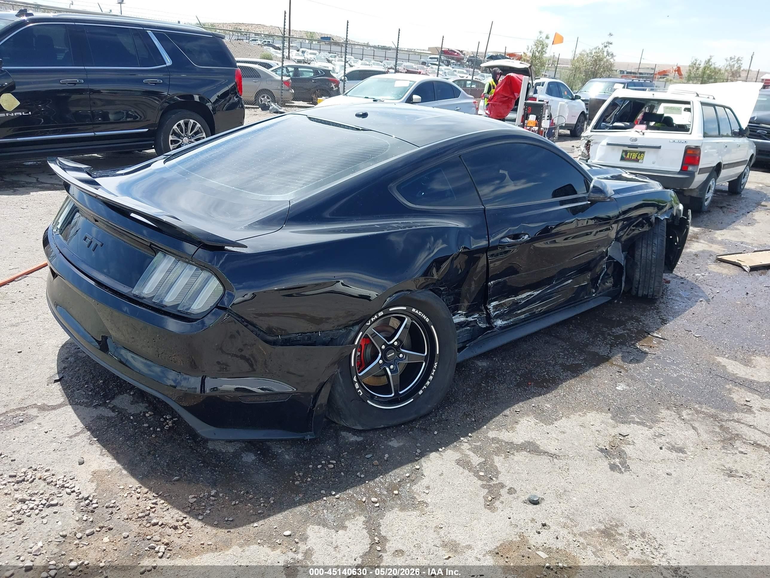 2015 Ford Mustang Gt Premium Black vin: 1FA6P8CF8F5408509
