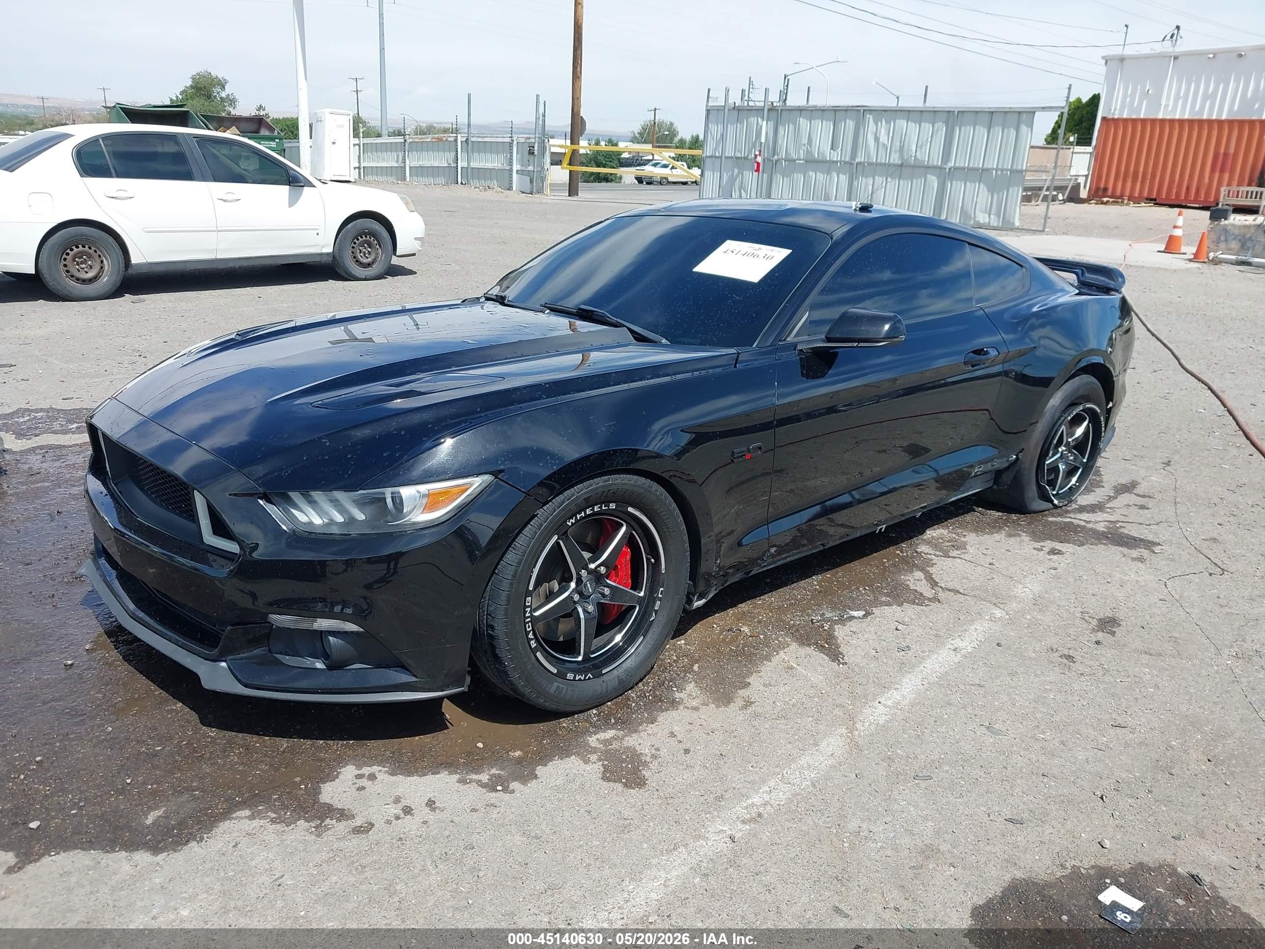 2015 Ford Mustang Gt Premium Black vin: 1FA6P8CF8F5408509