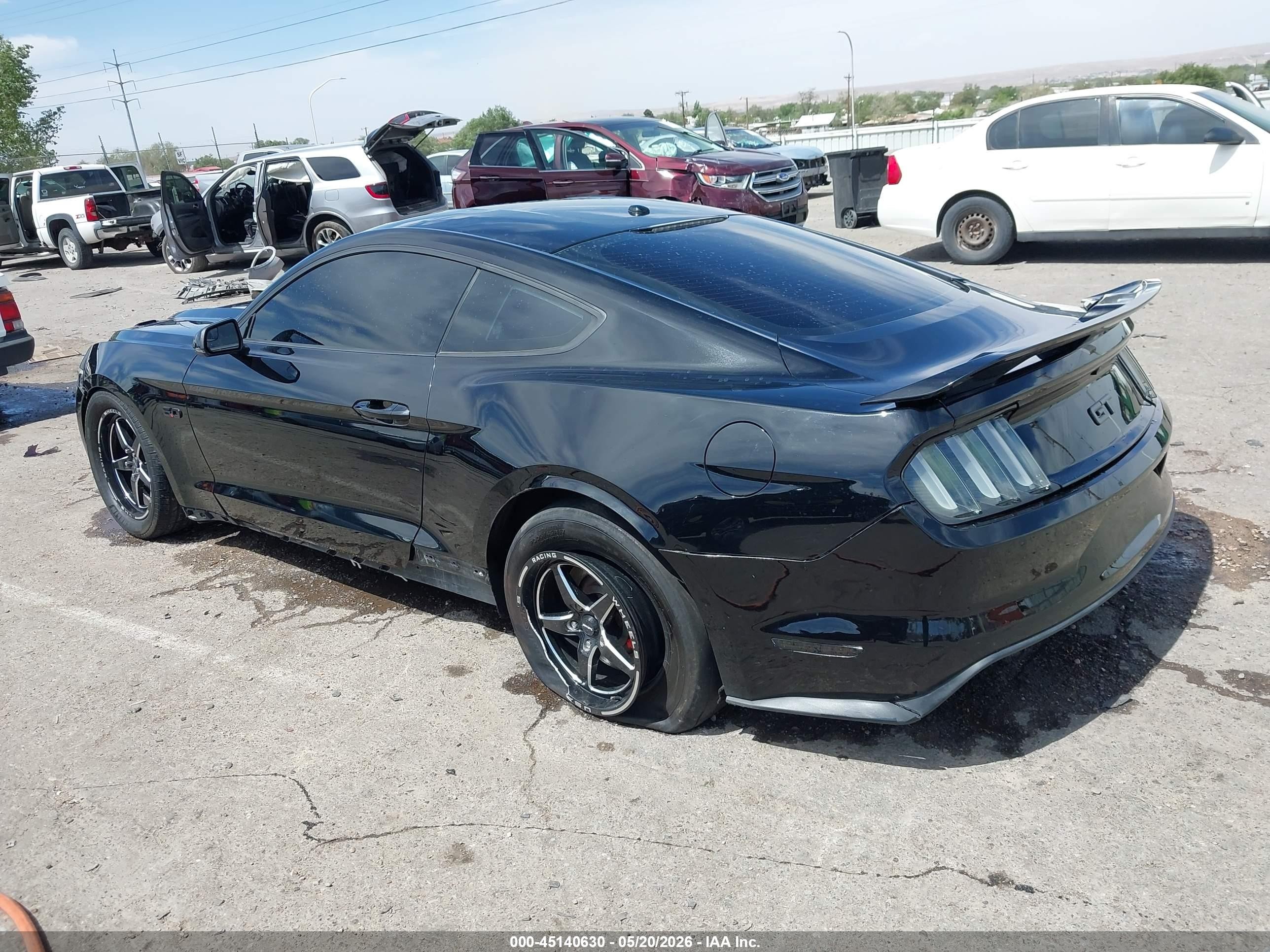 2015 Ford Mustang Gt Premium Black vin: 1FA6P8CF8F5408509