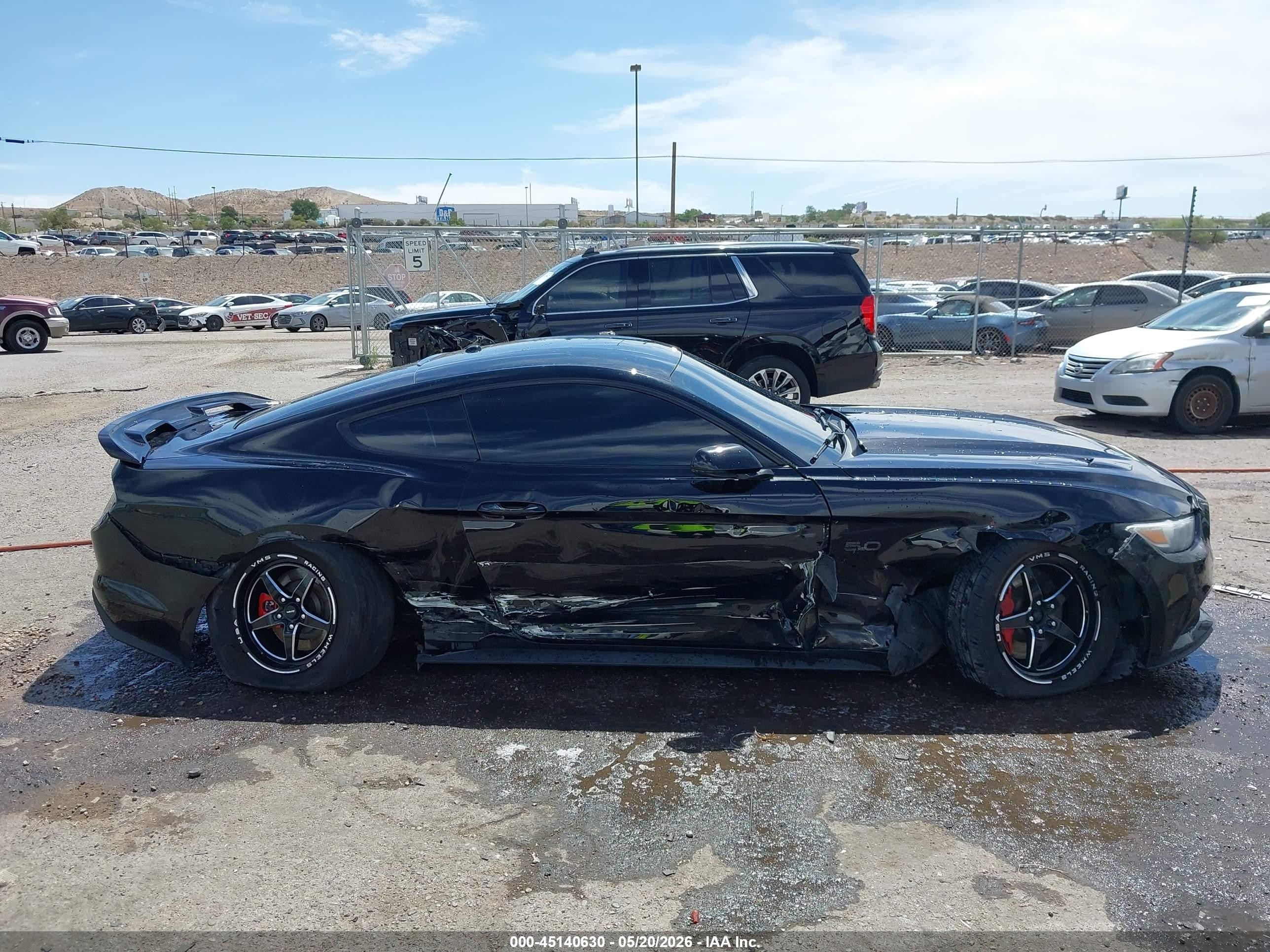 2015 Ford Mustang Gt Premium Black vin: 1FA6P8CF8F5408509