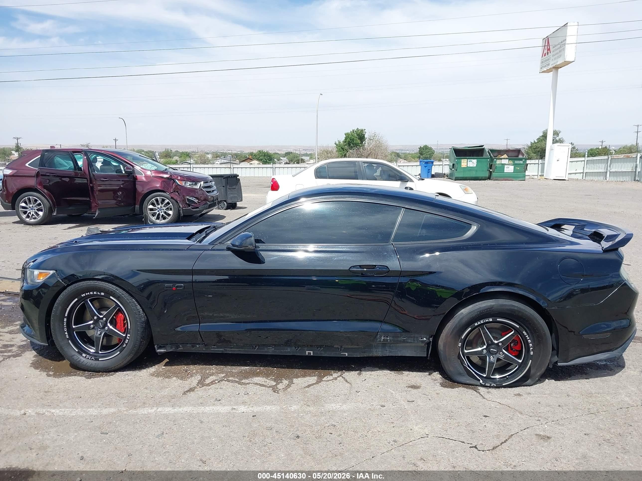 2015 Ford Mustang Gt Premium Black vin: 1FA6P8CF8F5408509