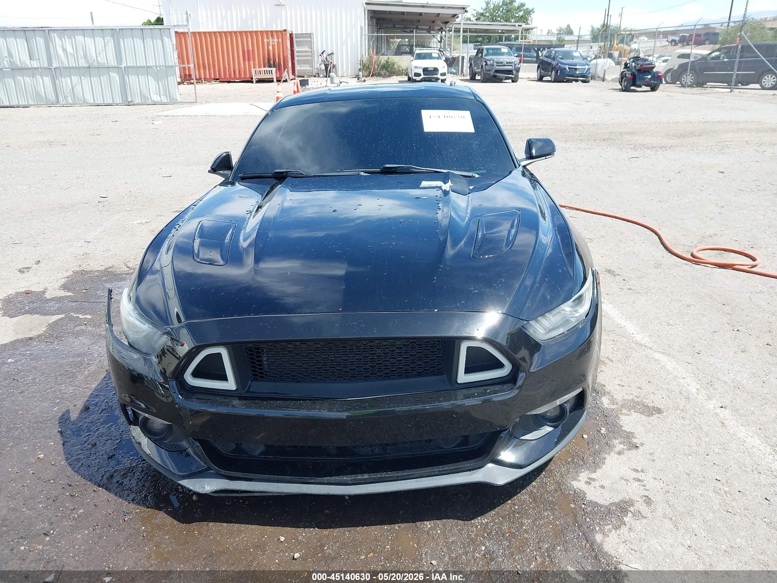 2015 Ford Mustang Gt Premium Black vin: 1FA6P8CF8F5408509