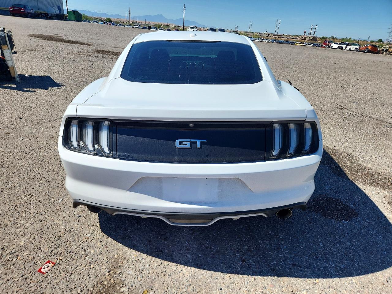 2015 Ford Mustang Gt White vin: 1FA6P8CF8F5431529