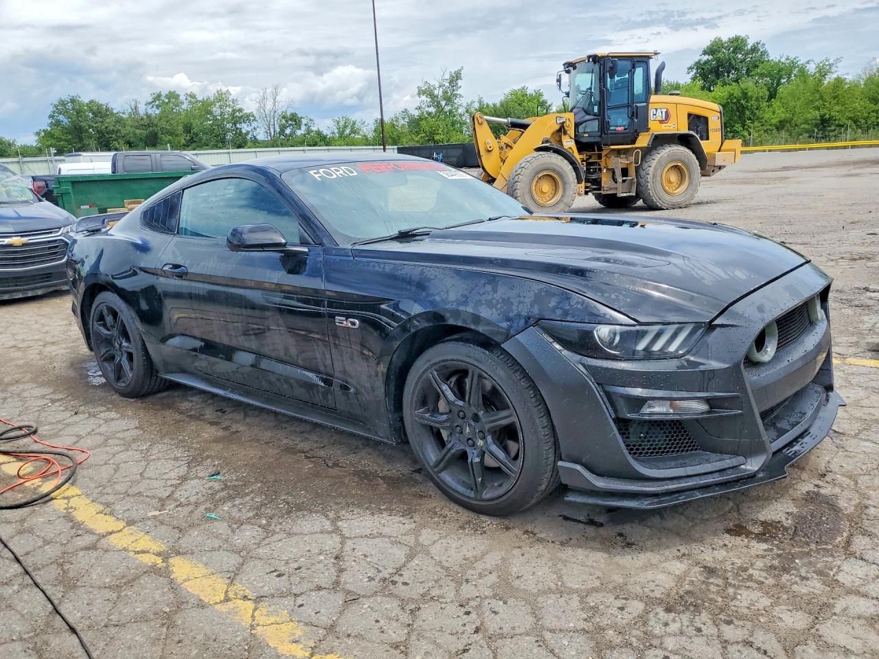 2015 Ford Mustang Gt Black vin: 1FA6P8CF8F5433782