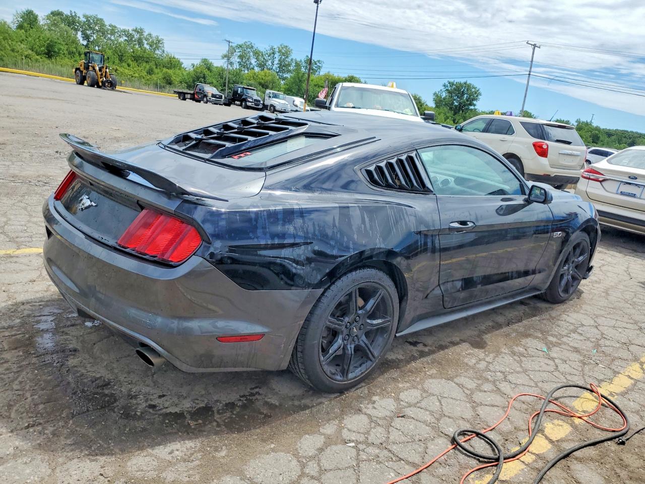 2015 Ford Mustang Gt Black vin: 1FA6P8CF8F5433782