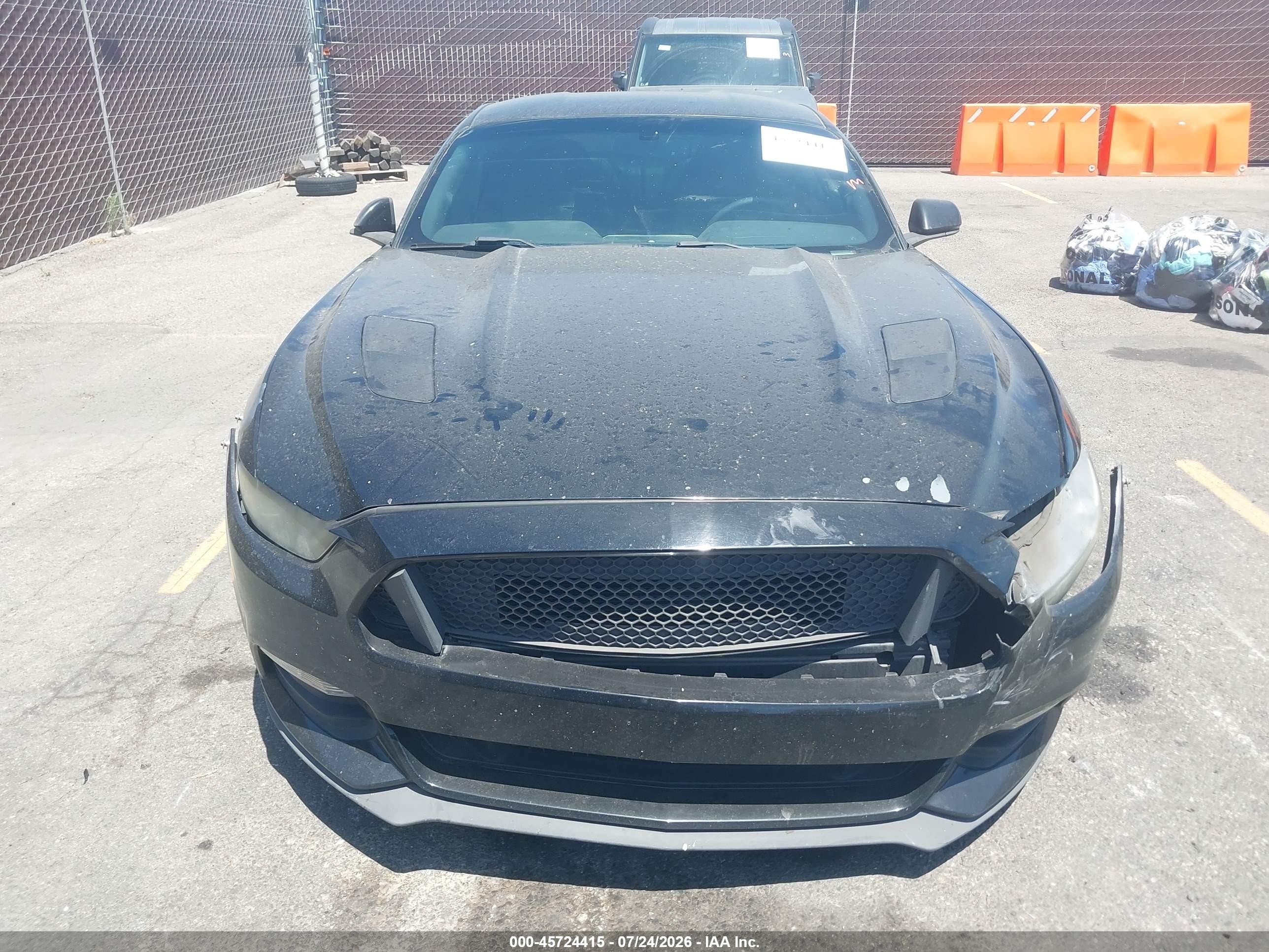 2015 Ford Mustang Gt Premium Black vin: 1FA6P8CF8F5434415