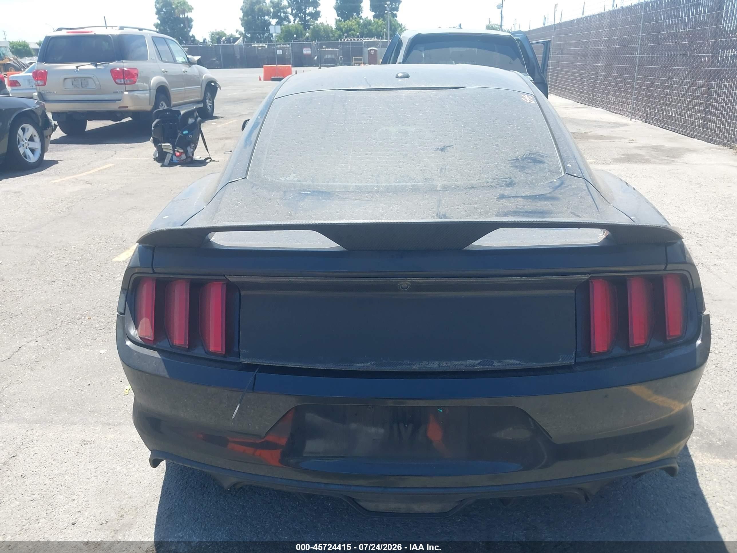 2015 Ford Mustang Gt Premium Black vin: 1FA6P8CF8F5434415