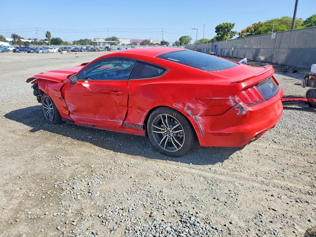2015 Ford Mustang Gt Orange vin: 1FA6P8CF8F5435922