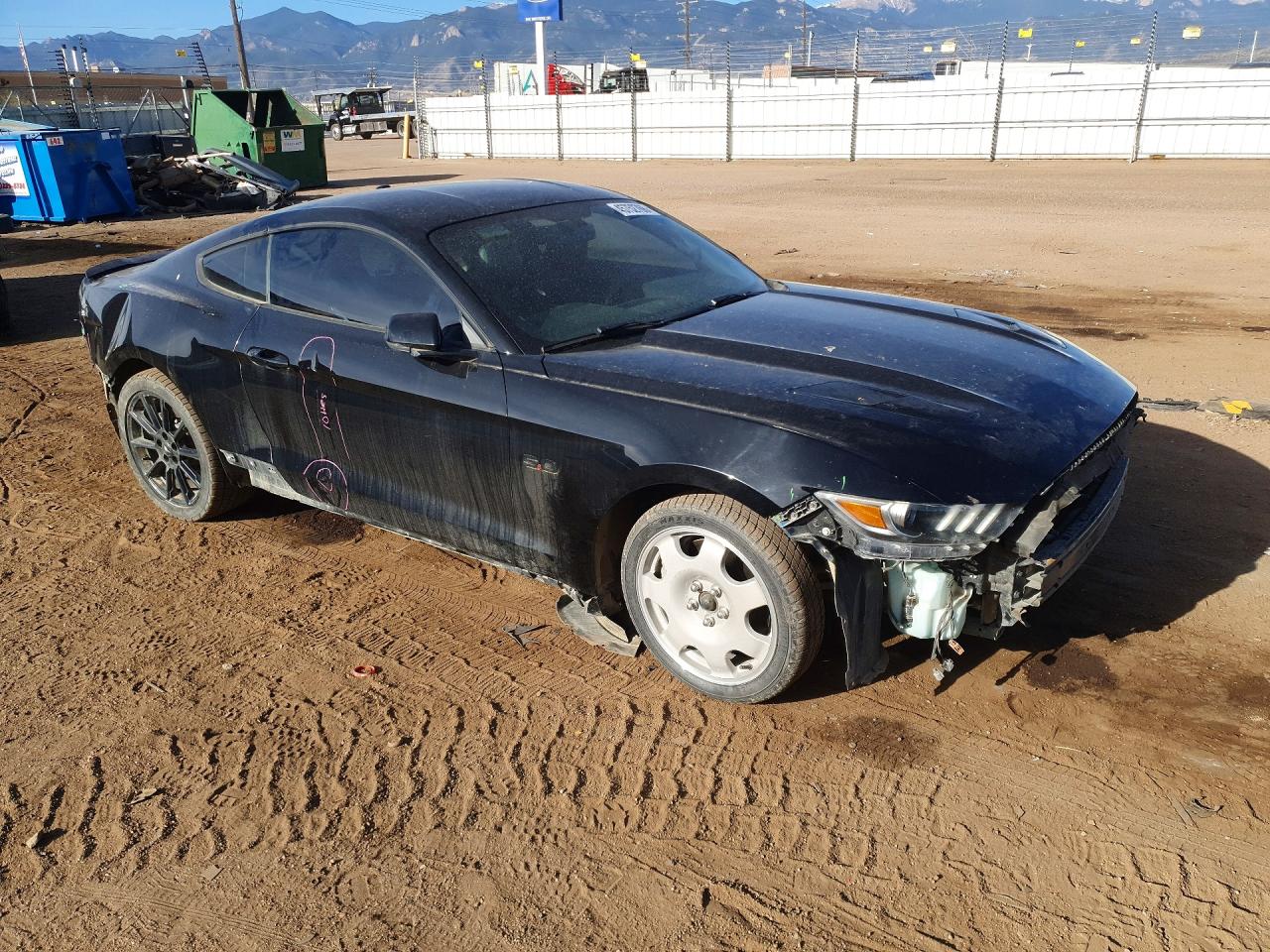 2016 Ford Mustang Gt Black vin: 1FA6P8CF8G5202463